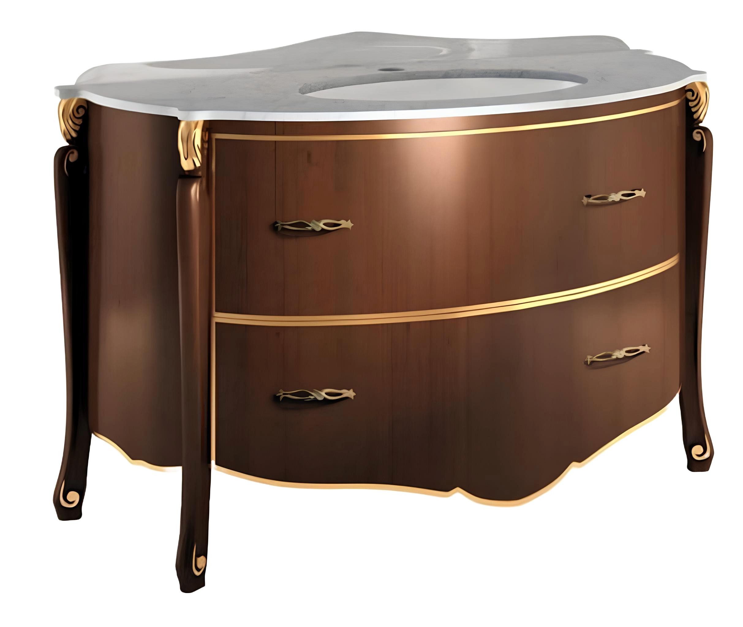 JVmoebel Waschtisch Klassischer Schrank Waschbecken Unterschrank Italienisches Badezimmer, Made in Europa