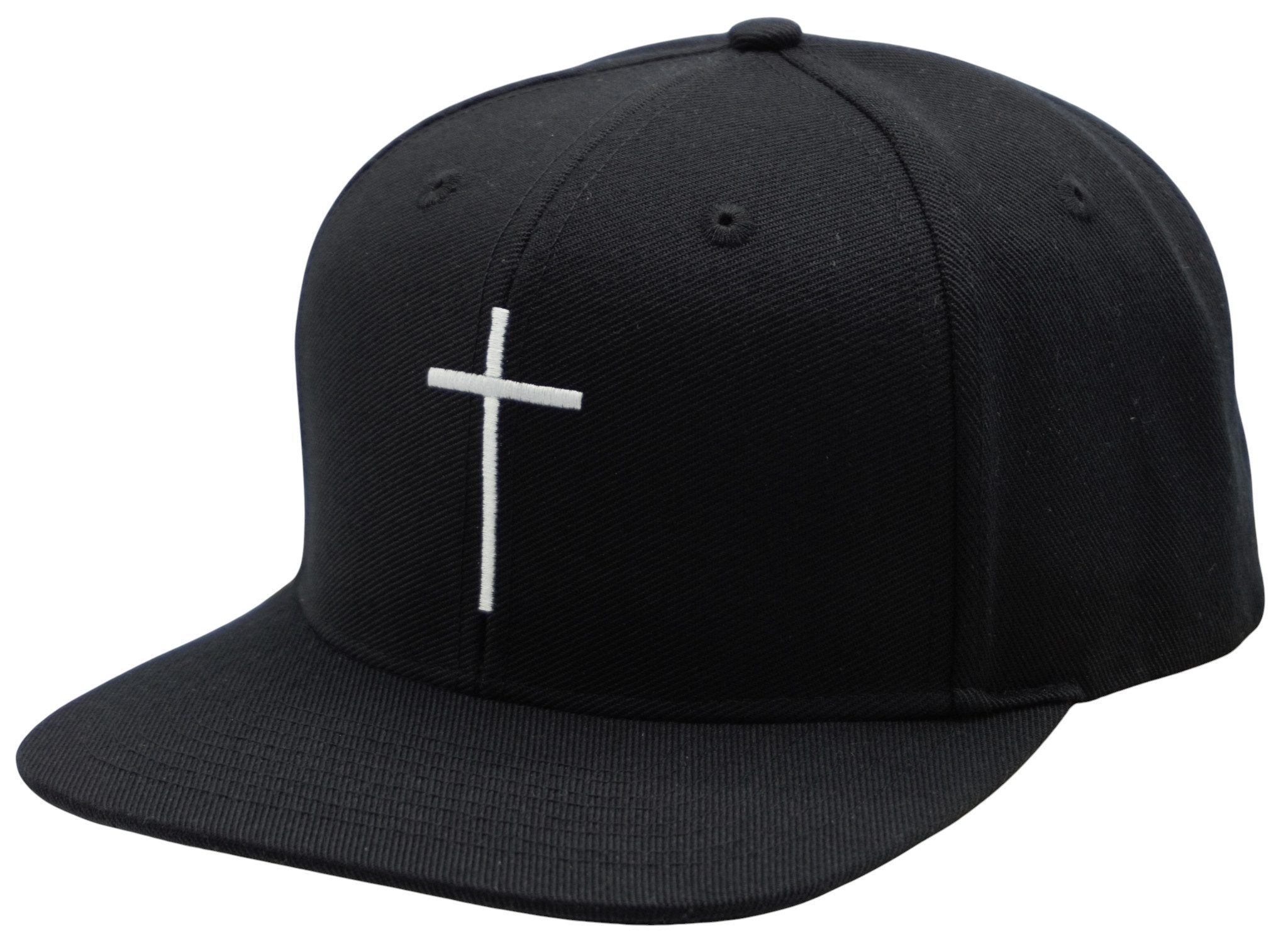 Bexxwell Snapback Cap mit Kreuz-Stickerei (optimale Passform, Unisex) – Bild 2 von 5