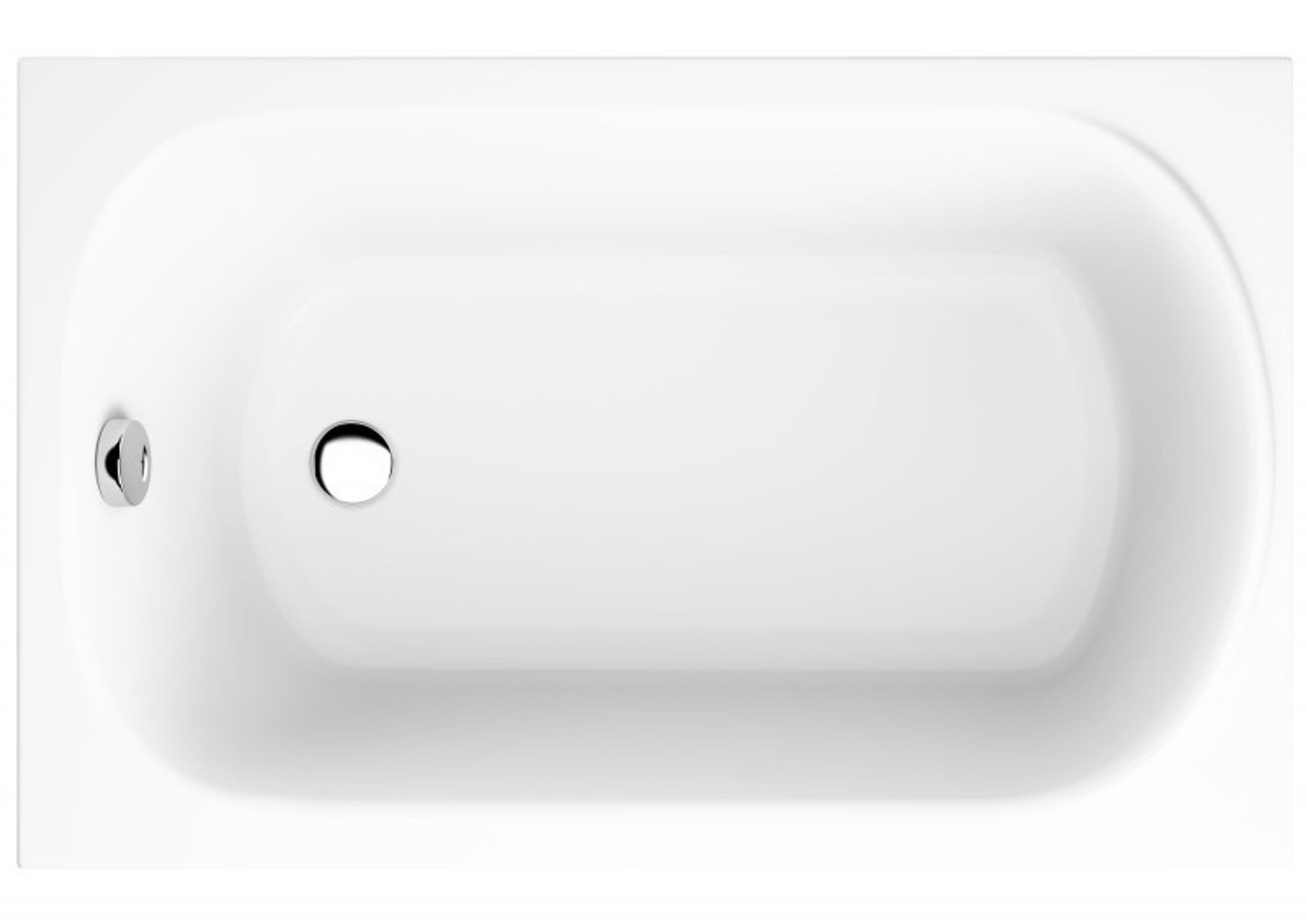 KOLMAN Badewanne Rechteck Mini 110x70, Ablaufgarnitur günstig online kaufen