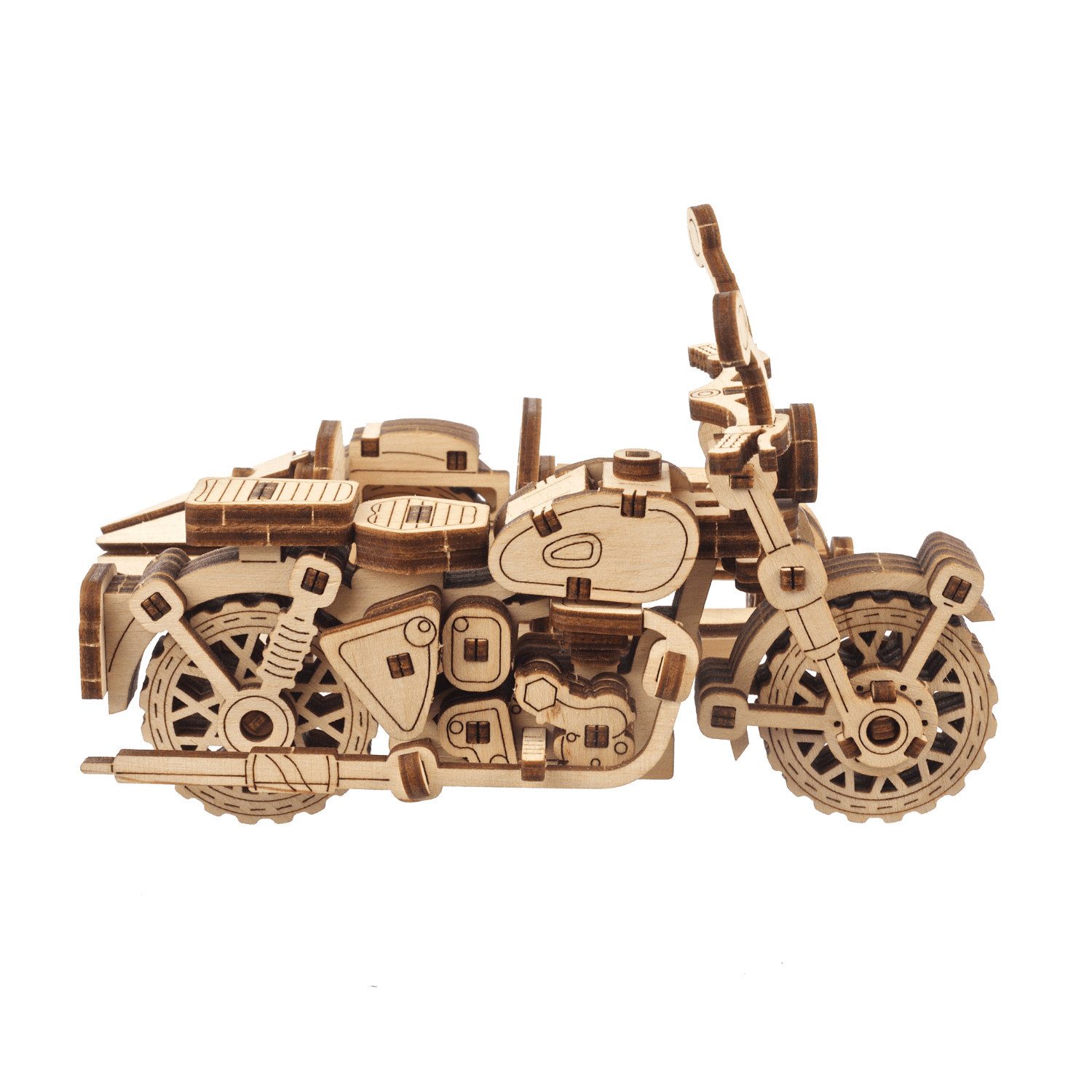 UGEARS Modellbausatz Hagrids Fliegendes Motorrad Harry Potter aus Holz, (130-tlg)