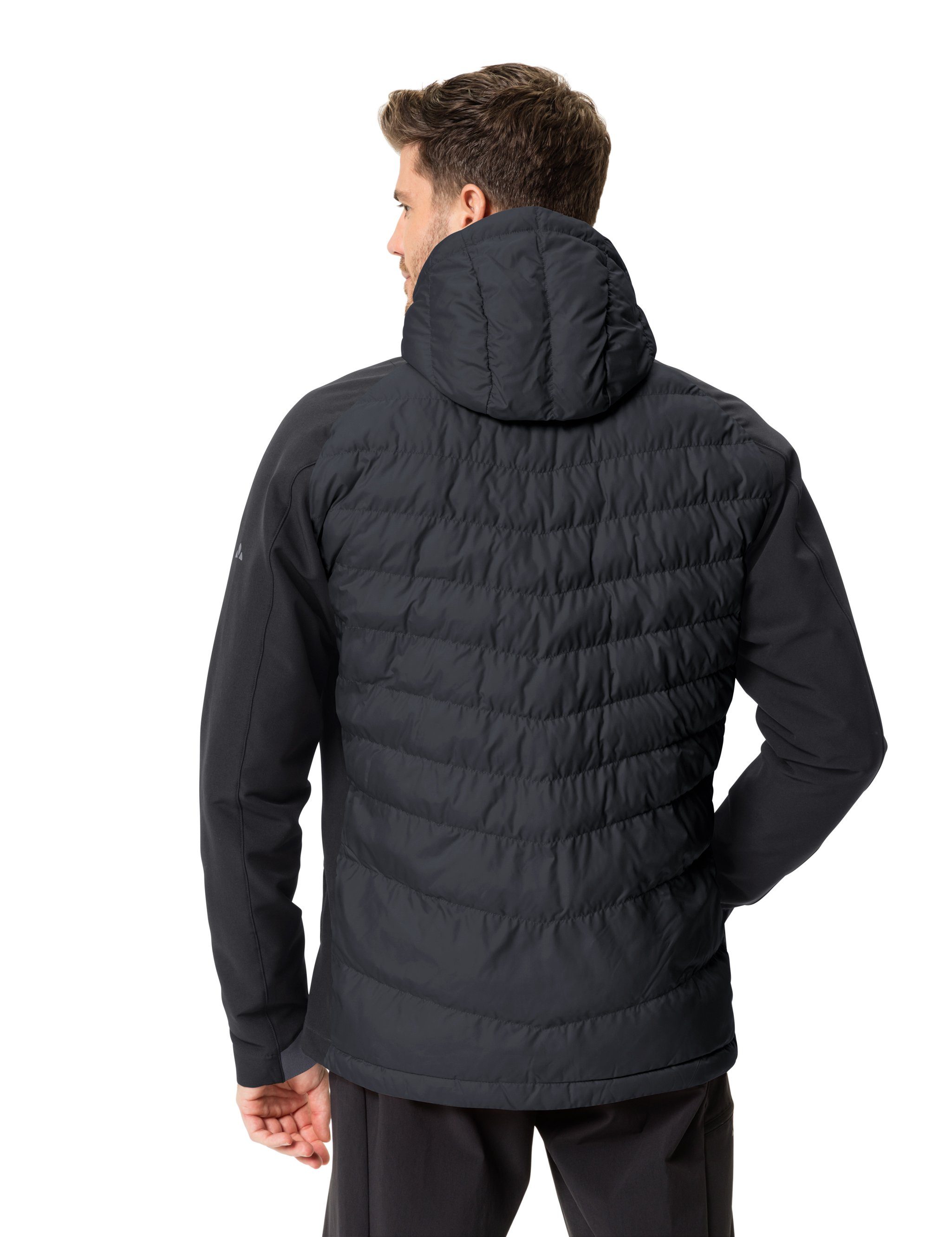 VAUDE Outdoorjacke Men's Jacket kompensiert Hybrid Klimaneutral (1-St) black Elope