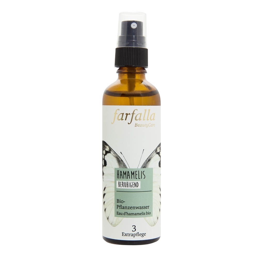 Farfalla Essentials AG Gesichtswasser Bio-Pflanzenwasser - Hamamelis 75ml