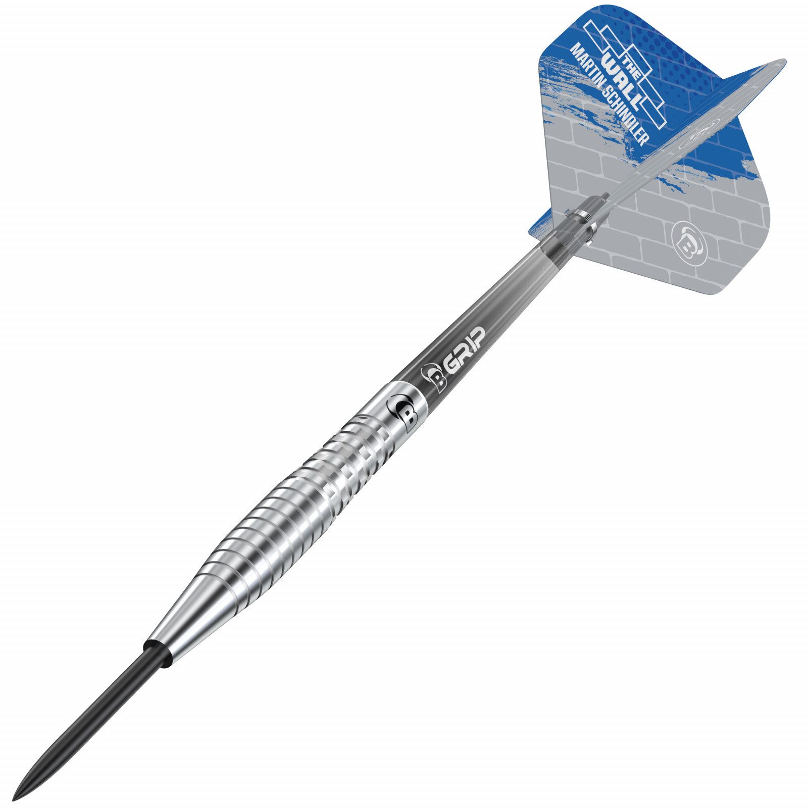 BULL'S Dartpfeil Martin Schindler Generation 2 Steeldart 23g, Pro Dartpfeil Steel Dart Darts