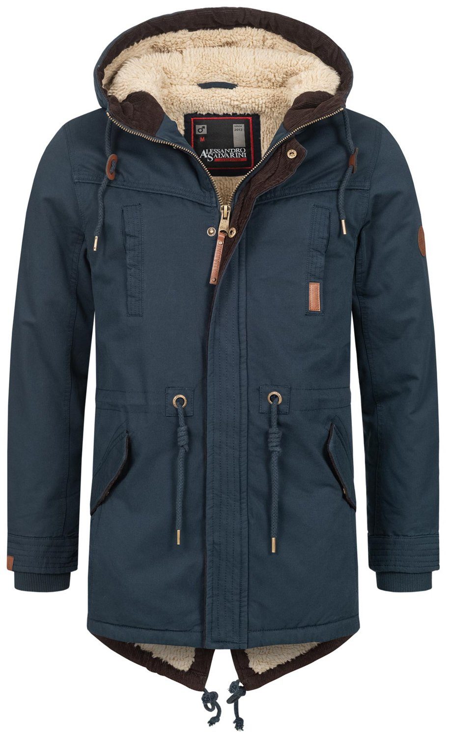 Alessandro Salvarini Winterjacke ASMenara mit warmem Teddyfell
