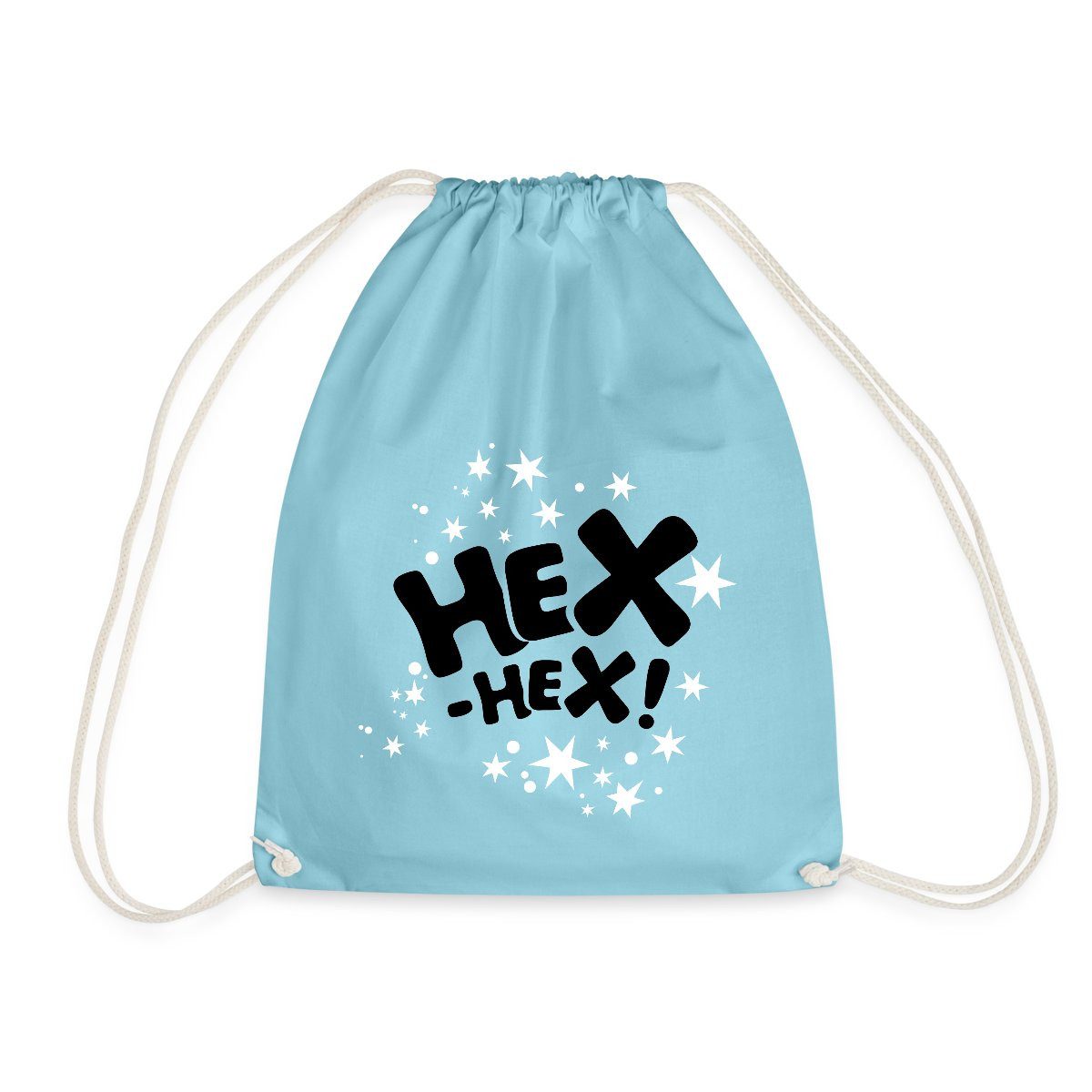 Turnbeutel Bibi Blocksberg Hexspruch Hex Hex Mit Sternen Turnbeutel