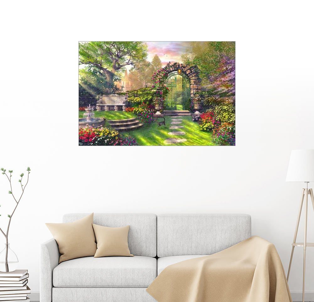 Posterlounge Wandbild Dominic Davison Das Tor Zum Verlorenen
