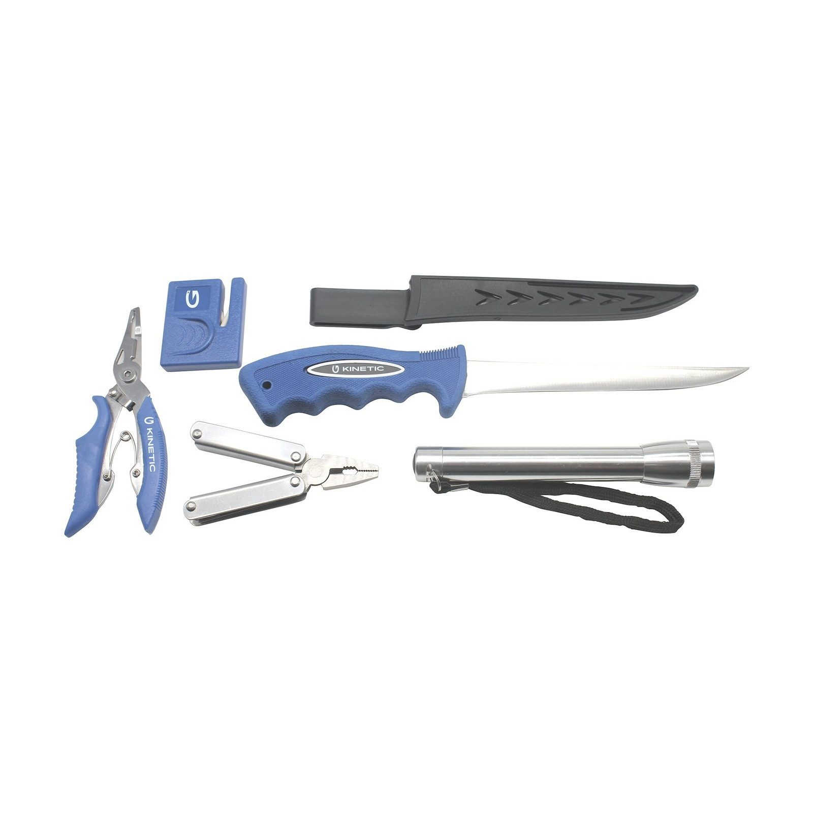 Kinetic Angelhakenauslöser Kinetic Multi-Tools Kit Black/Blue 5Pcs