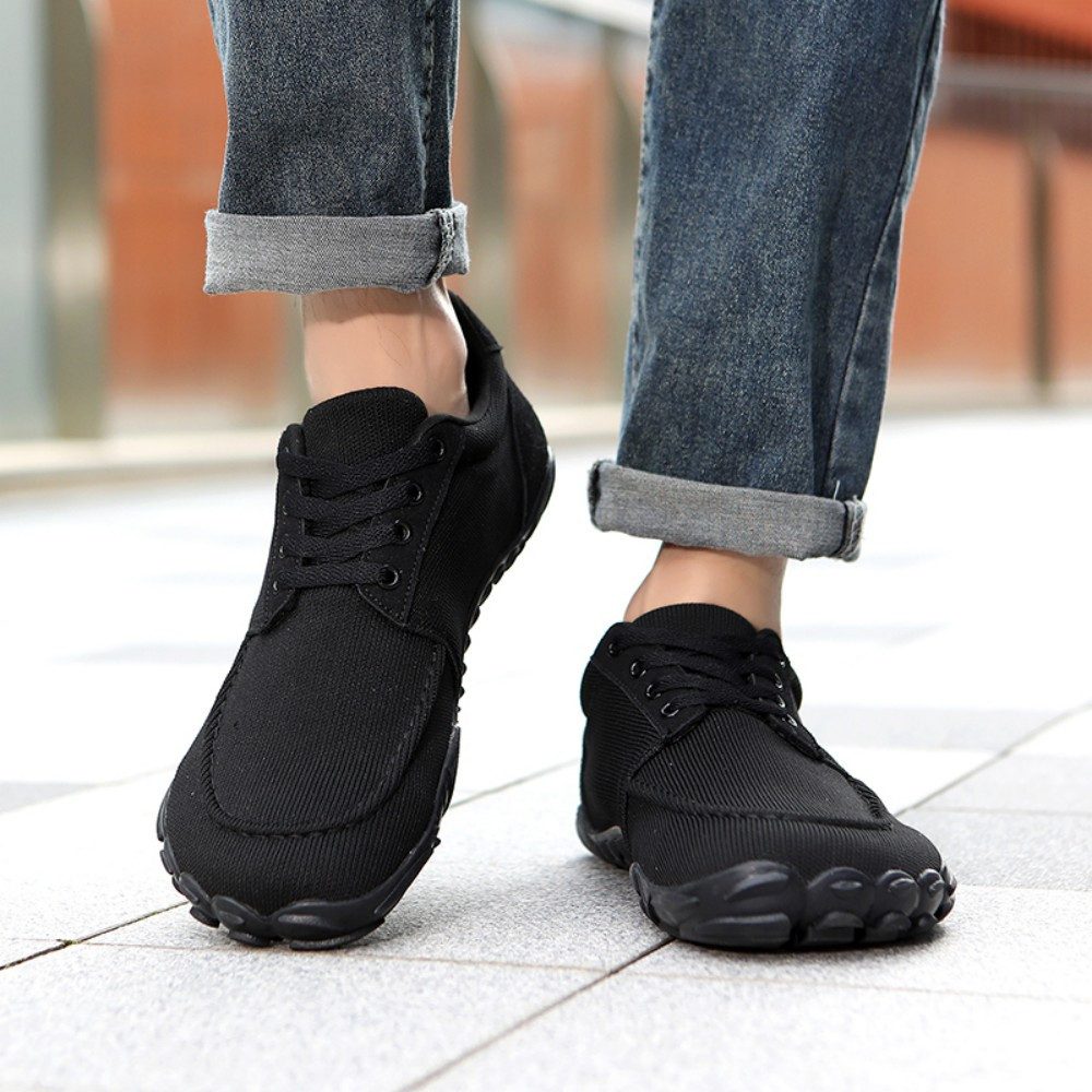 HUSK'SWARE Barfußschuh (Leicht & Dämpfend, Freizeit- und Outdoor Schuhe Unisex, Leichte Freizeitschuhe, Atmungsaktiv, Unisex Wanderschuhe) Bequeme Outdoor-Sneaker mit breiter Zehenbox