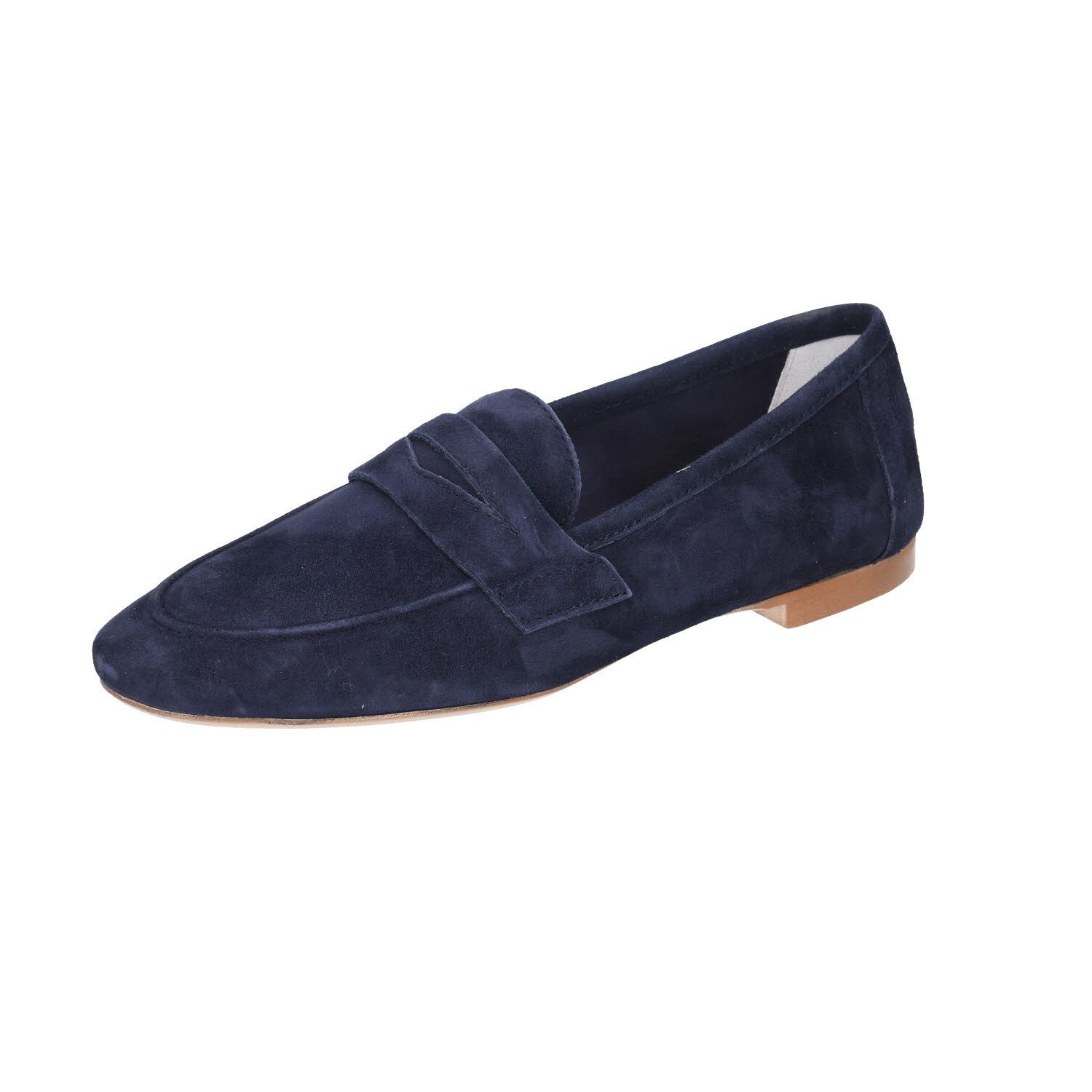 Gianluca Pisati Adele Слипперы Velourleder Blu Schnürschuh