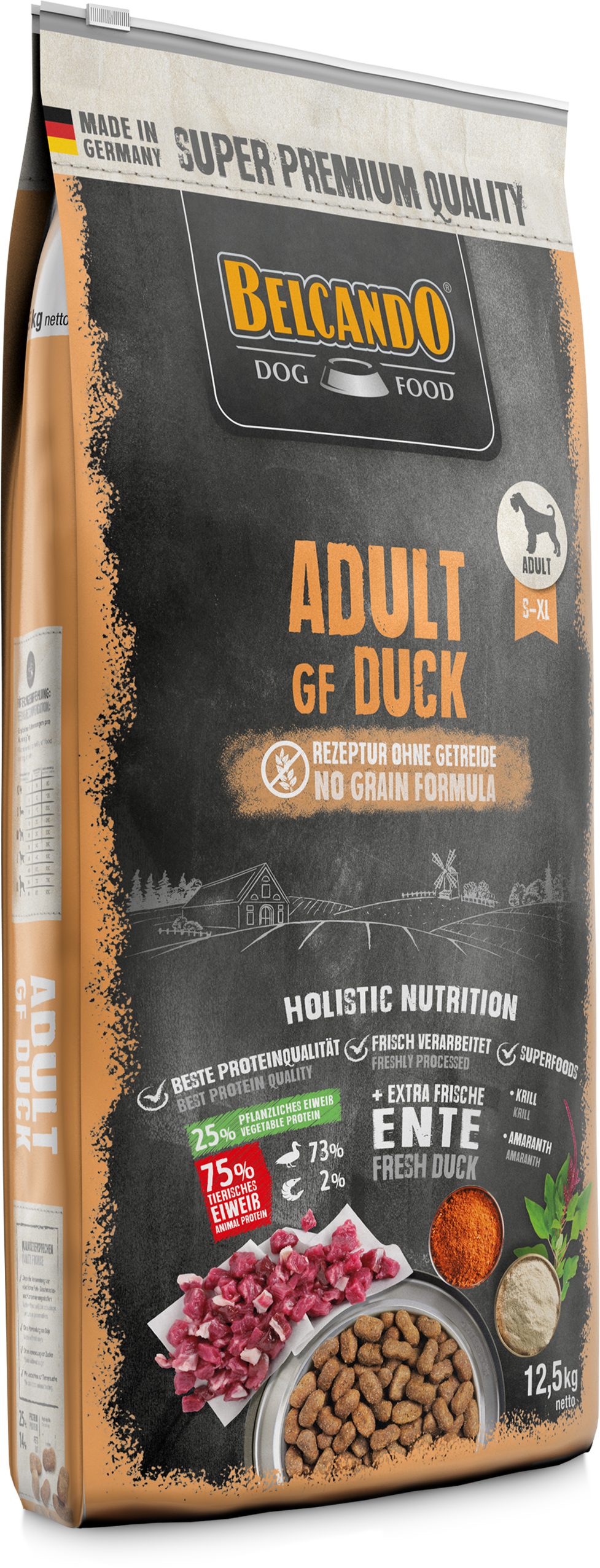 Belcando Adult GF Duck, für: Hunde, Getreidefrei