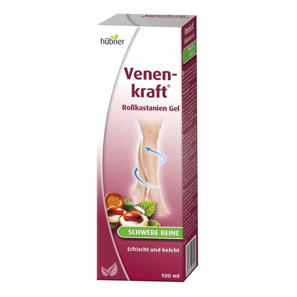 hübner Fußpflegecreme Venenkraft - Roßkastanien Gel 100ml