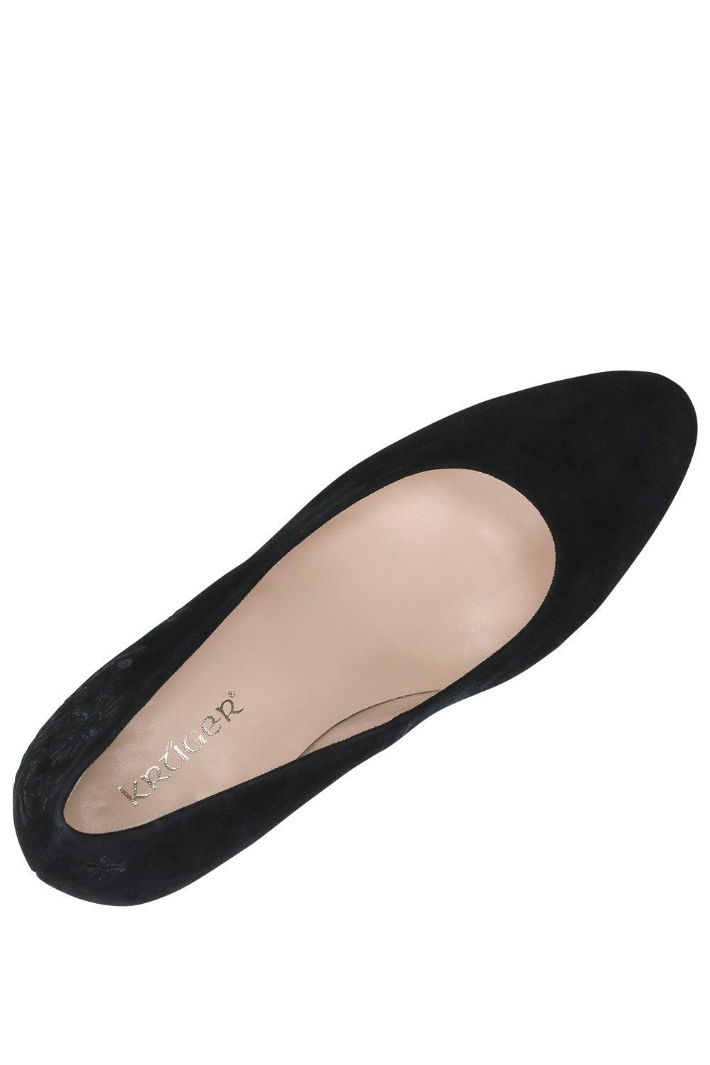 Steinnacher Bärbel Plateau Pumps Trachtenschuh Wildleder Pumps