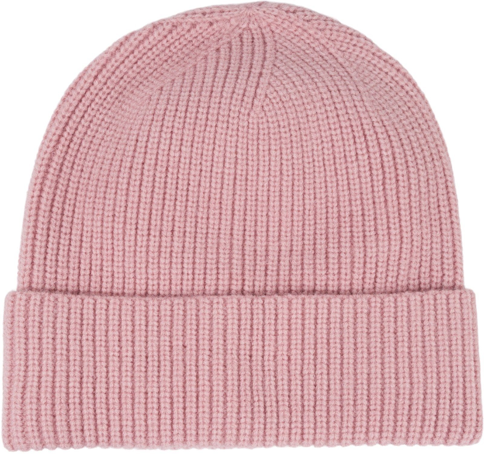 styleBREAKER Strickmütze Feinstrick Beanie Mütze mit Krempe (1-St) günstig online kaufen