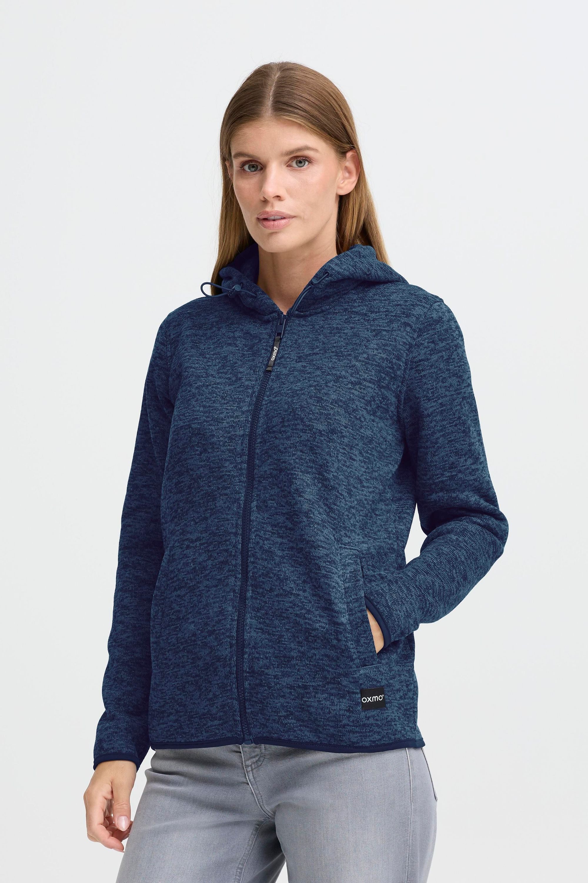 OXMO Fleecejacke OXElfe Gemütliche Fleecejacke