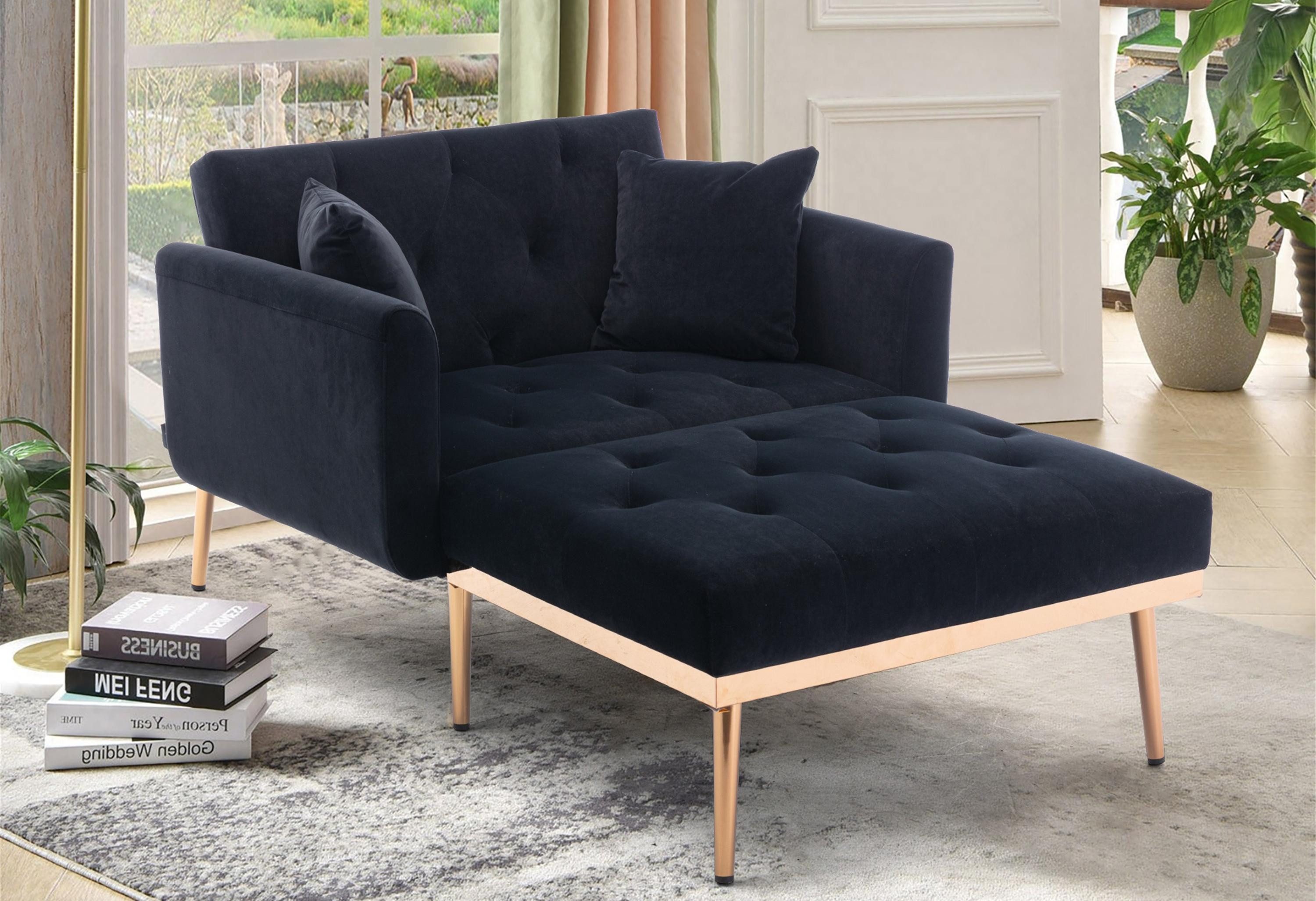 LVHOM Schlafsofa Relaxsessel/Ottomane mit verstellbarer Rückenlehne günstig online kaufen