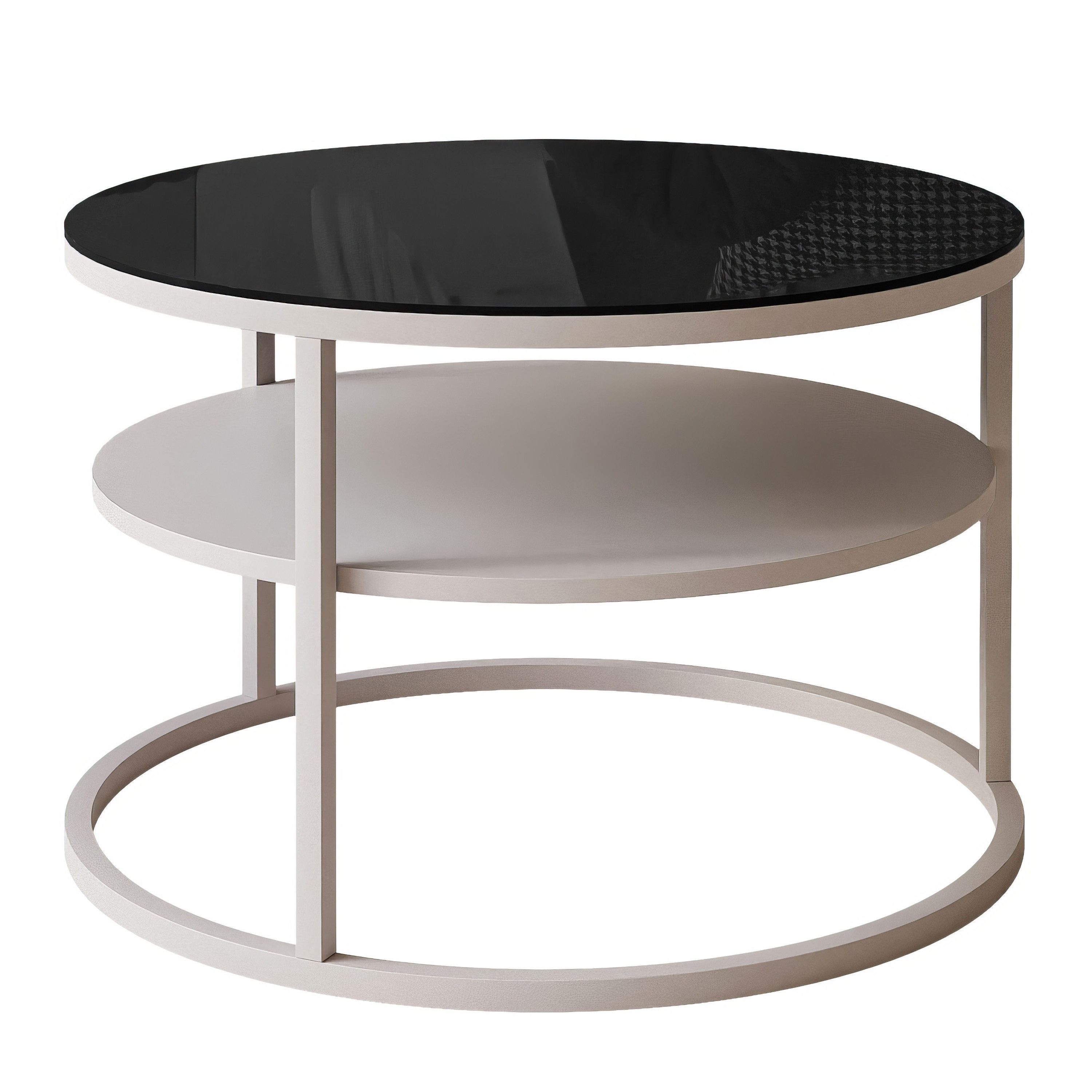 Lookway Couchtisch CIRI SLIM GLASS Kaschmir günstig online kaufen