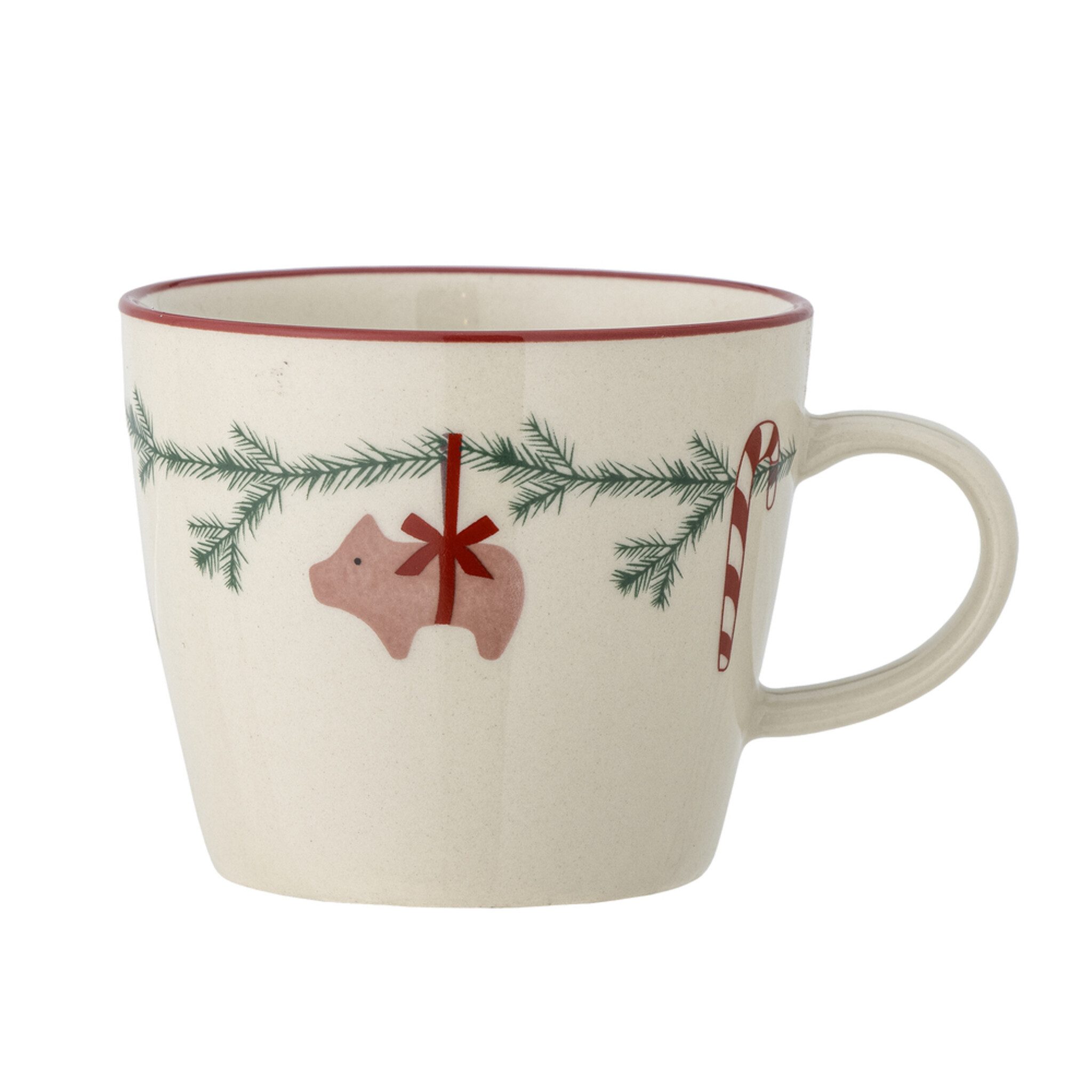 Bloomingville Кружки Yule Weihnachten, Steingut