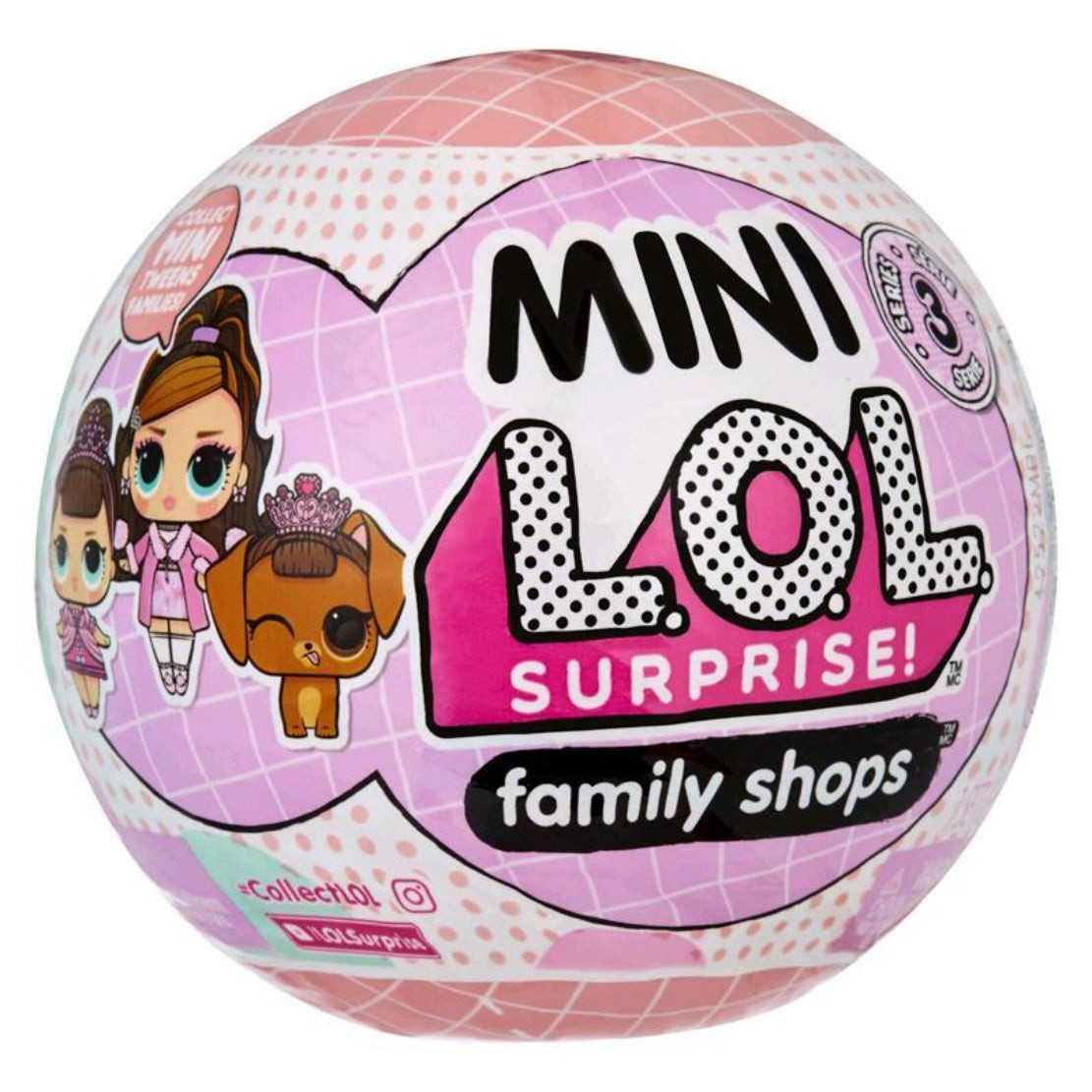 MGA ENTERTAINMENT Spiel L.O.L Surprise Mini Family ÜBERRASCHUNG