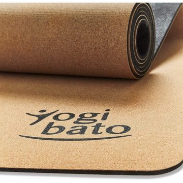 Techlando Yogamatte Yogibato Yogamatte Kork & Naturkautschuk, rutschfest