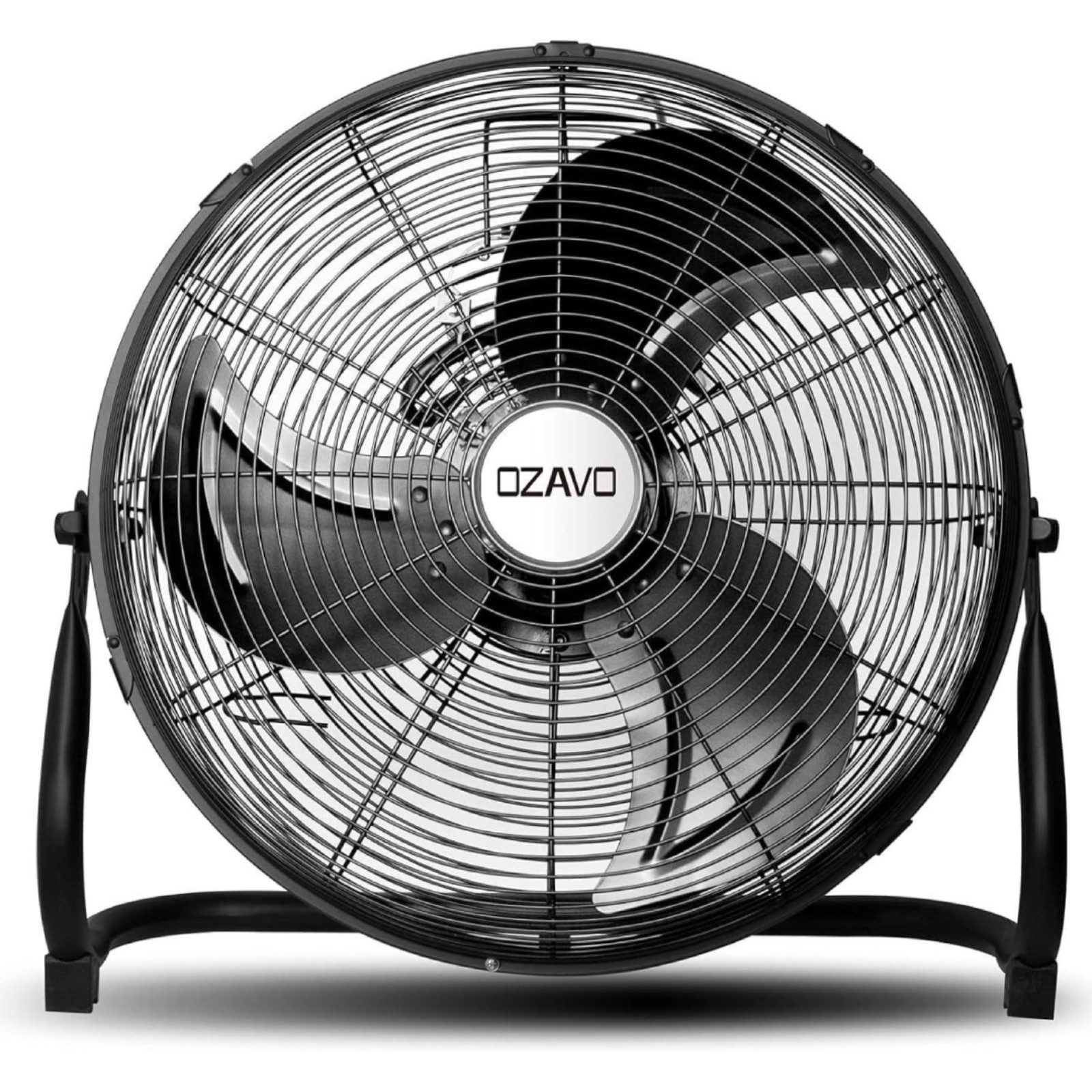 Bodenventilator OZ270BK Ø35 45 50 55 cm 3 Stufen und 110° neigbarer