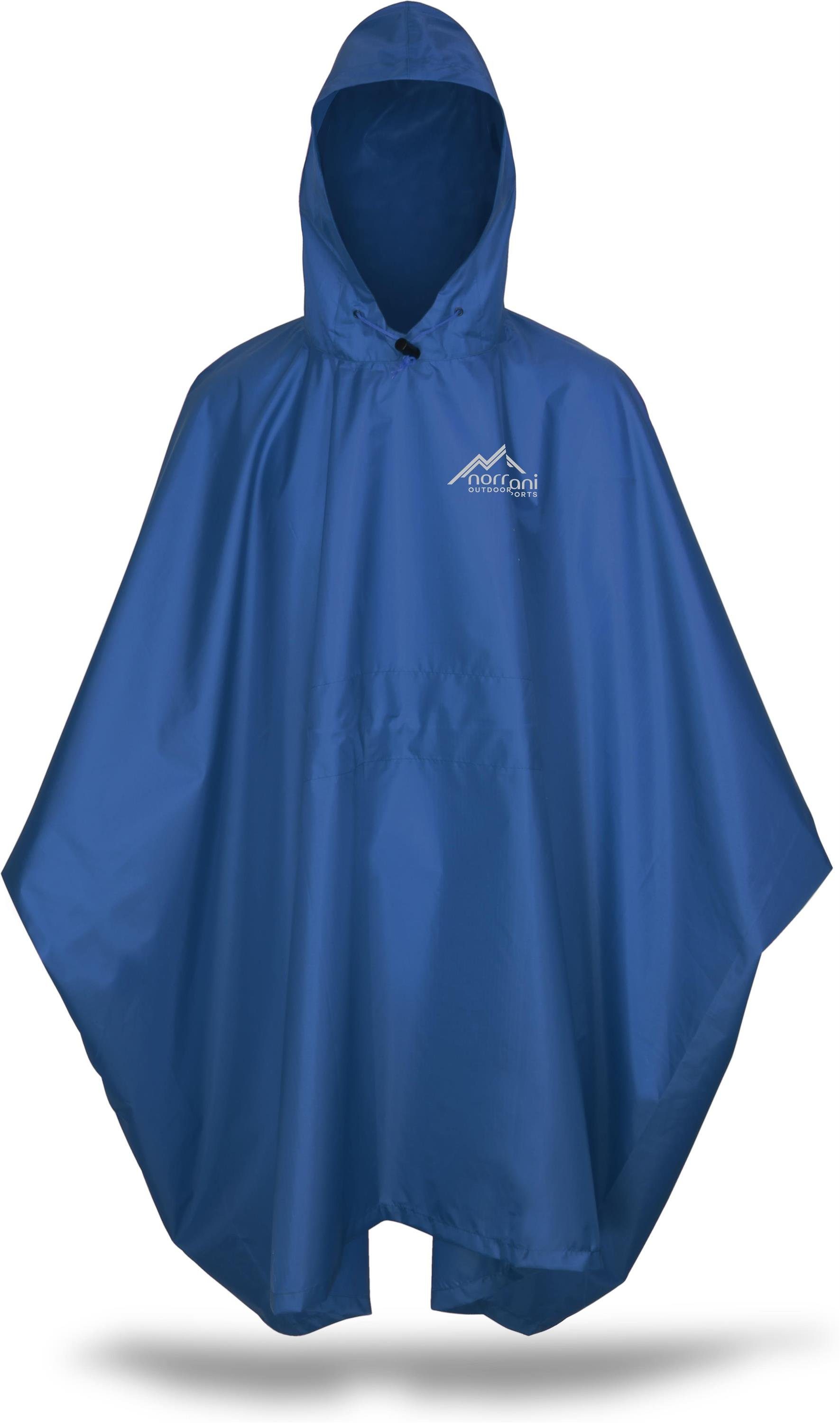 Baagl Kinder Regenponcho - Wasserdichtes Regencape Mit Reflektoren Für Outdoor