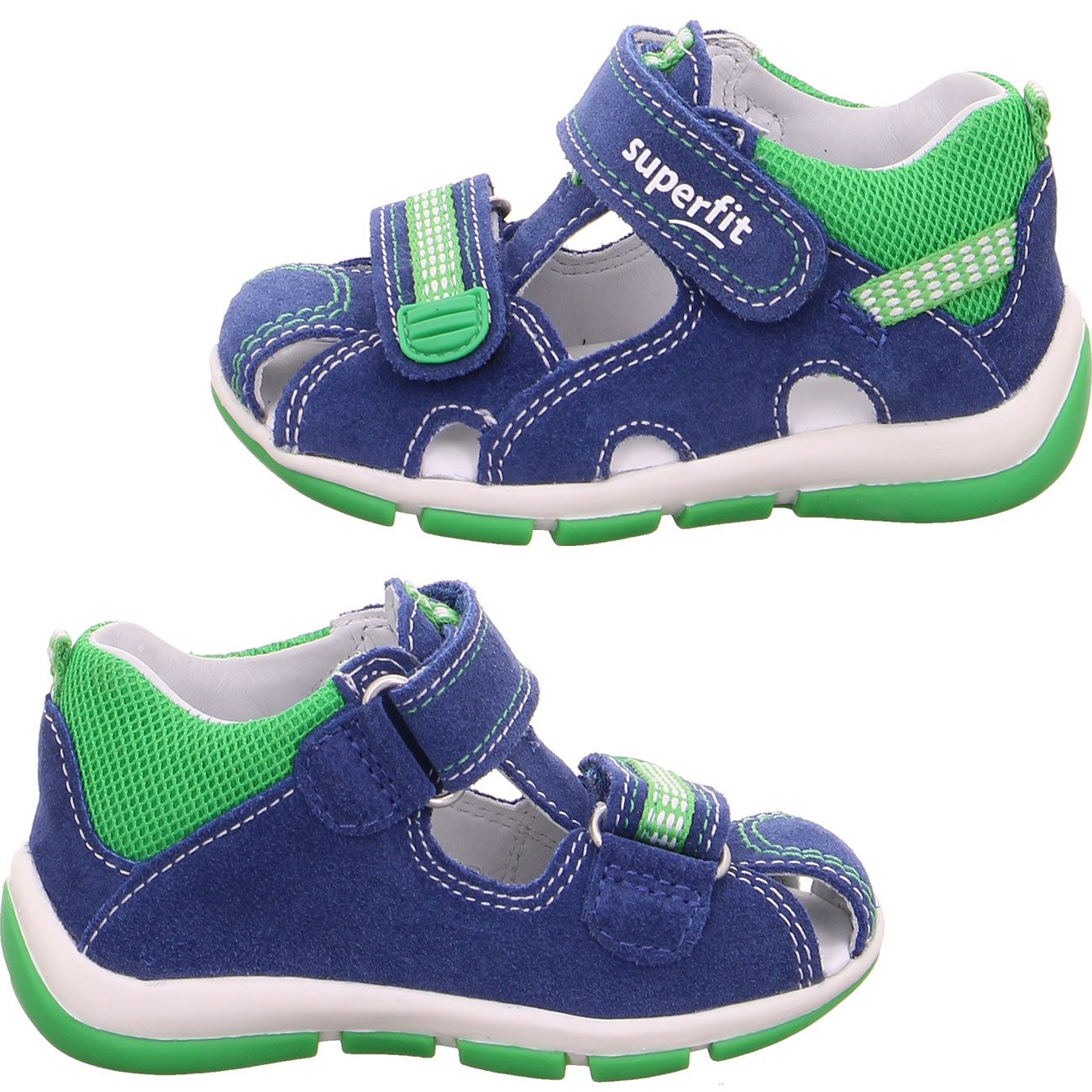 Superfit Superfit Leder Lauflernsandale FREDDY EUR 20 blau Sandale