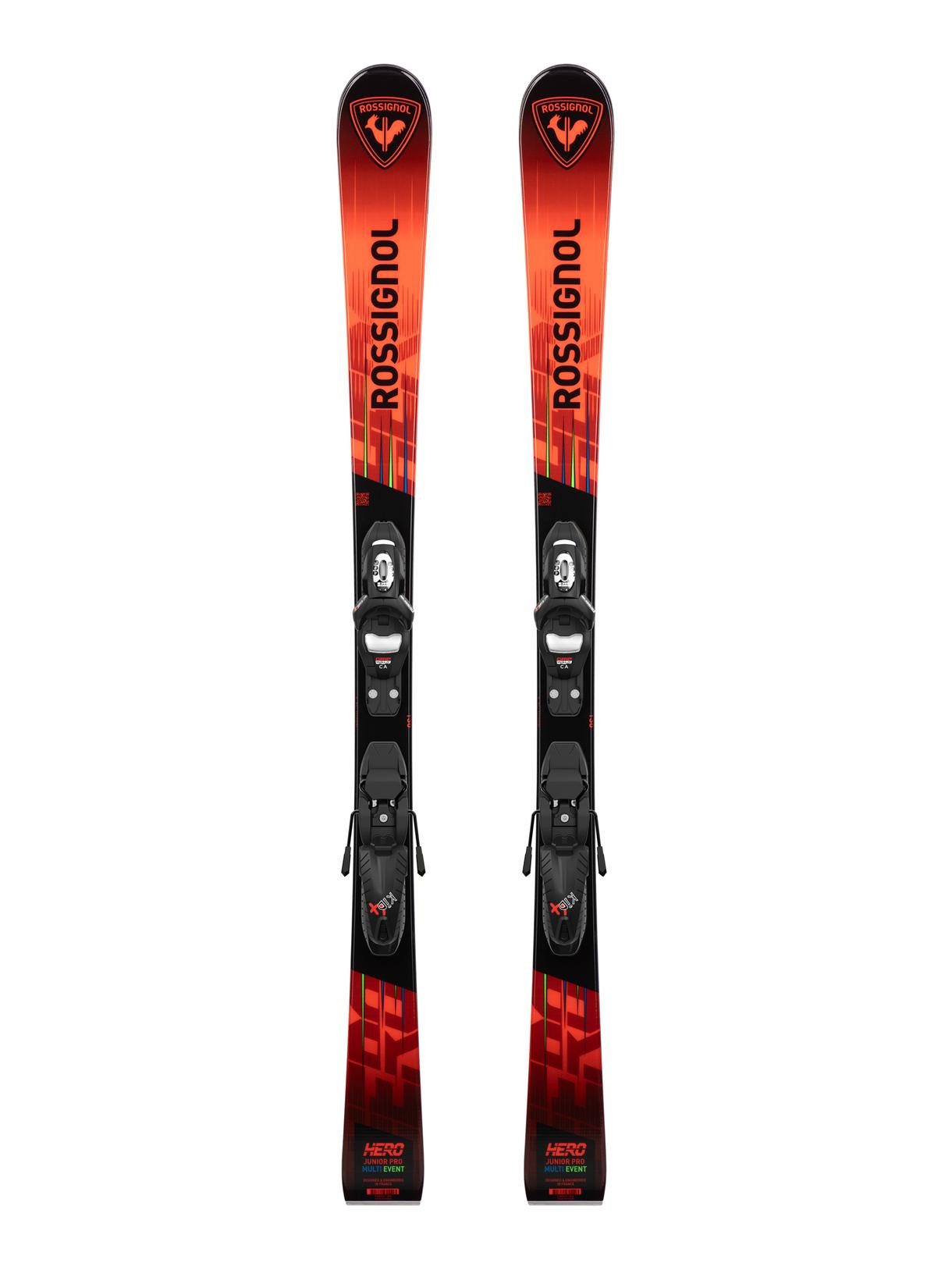 Rossignol Allroundcarver ROSSIGNOL »HERO PRO MULTI-EVENT (110-130cm) + KID4«, griffig