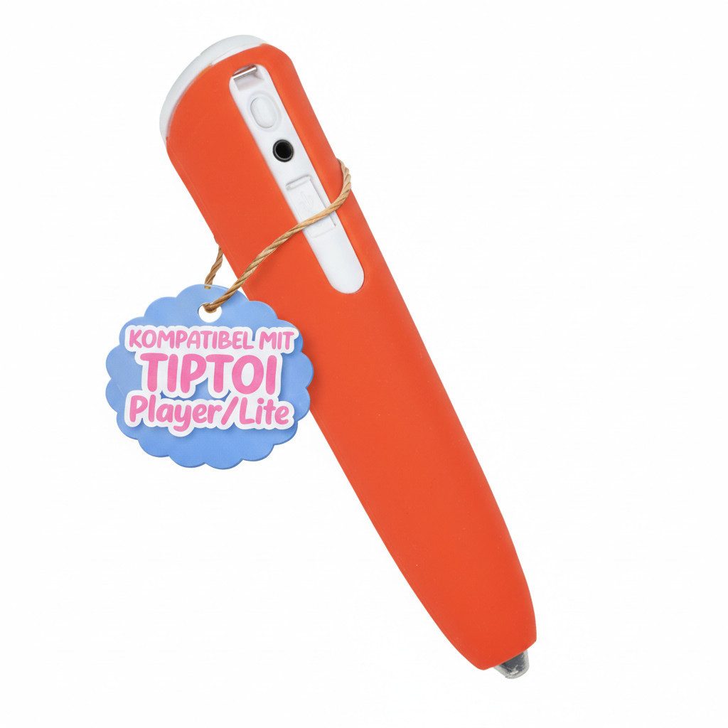 caseroxx Lernspielzeug Silikon-Hülle für Ravensburger TipToi Player (00700) / Lite 153 (1-St)