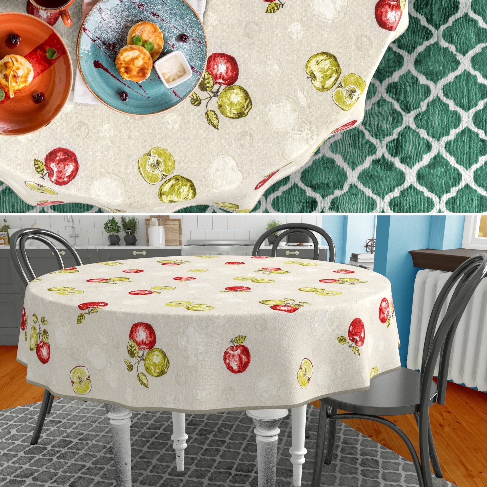 ANRO Tischdecke mit Tee und Kaffee günstig online kaufen