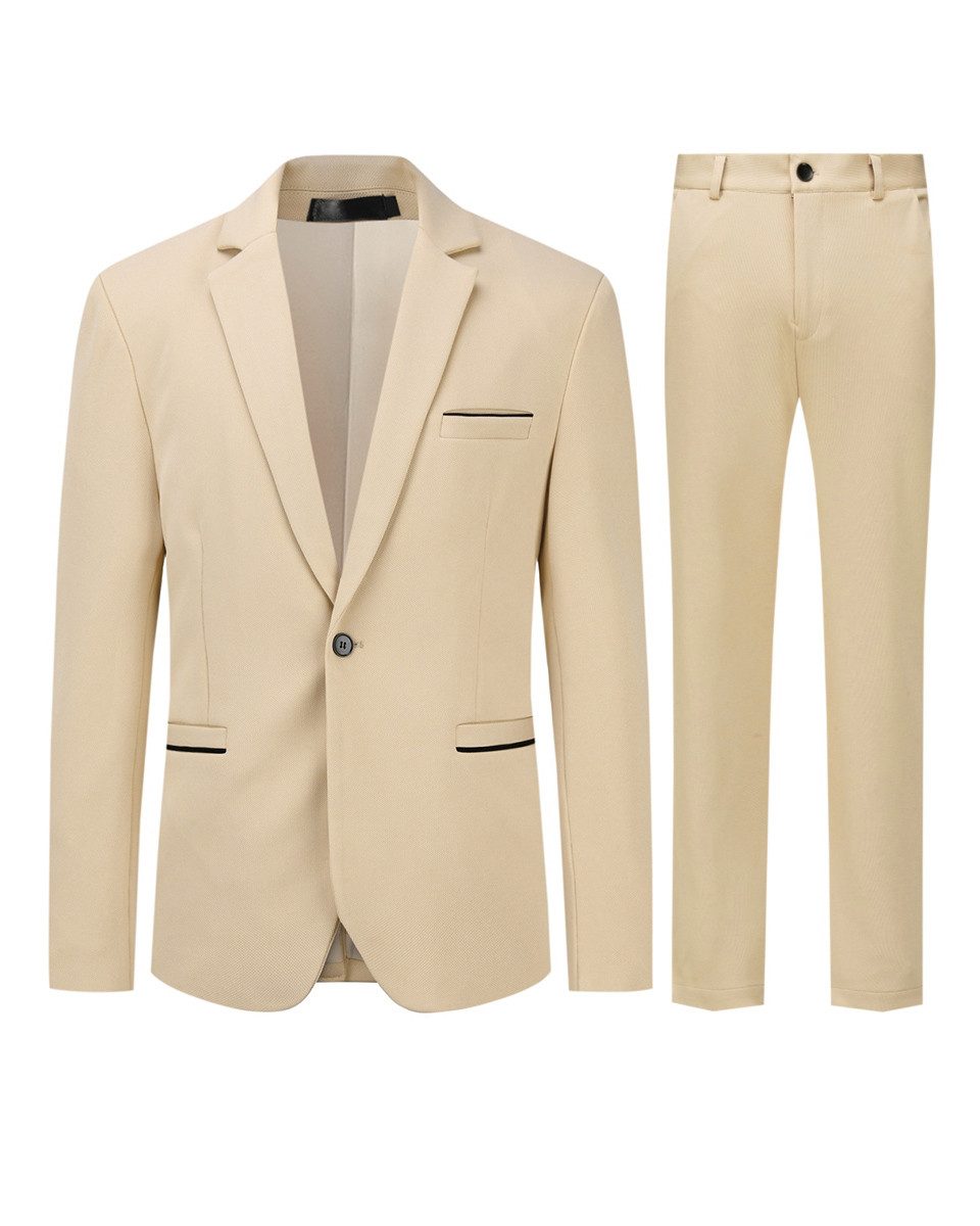 Allthemen Anzug (2 tlg) Herrenanzug Slim günstig online kaufen
