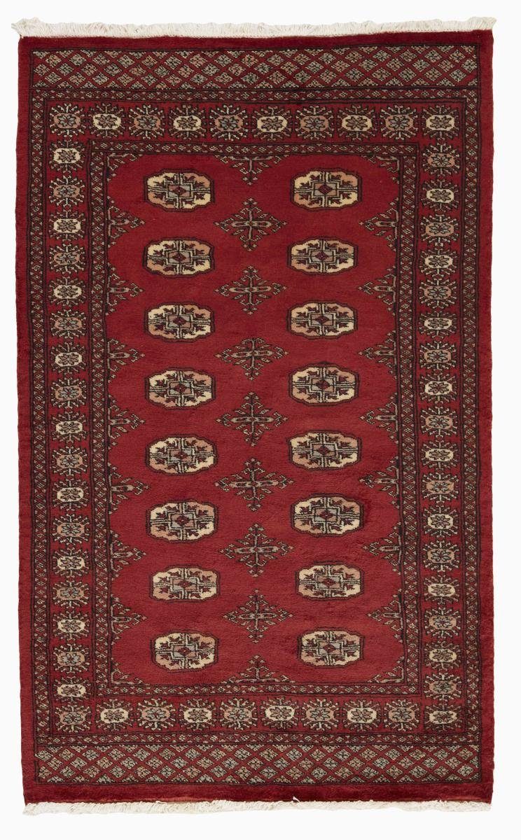 Orientteppich Pakistan Buchara 3ply 95x153 Handgeknüpfter Orientteppich, Nain Trading, rechteckig, Höhe: 8 mm