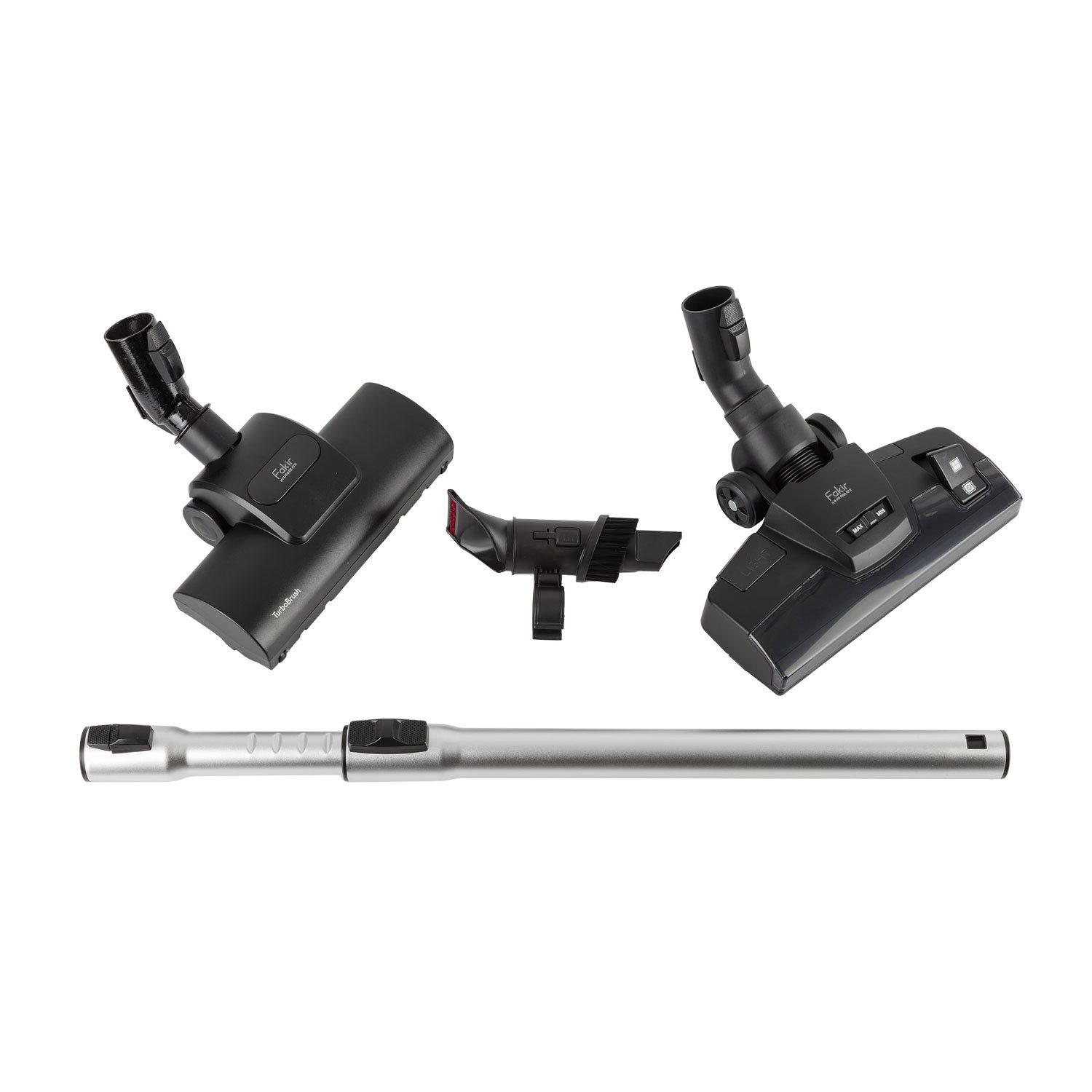 FAKIR Bodenstaubsauger Filter Pro beutelloser Staubsauger, 800 W, elektronische Saugkraftregulierung