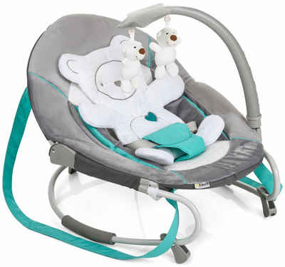 Hauck Babywippe »Leisure, Hearts grey«