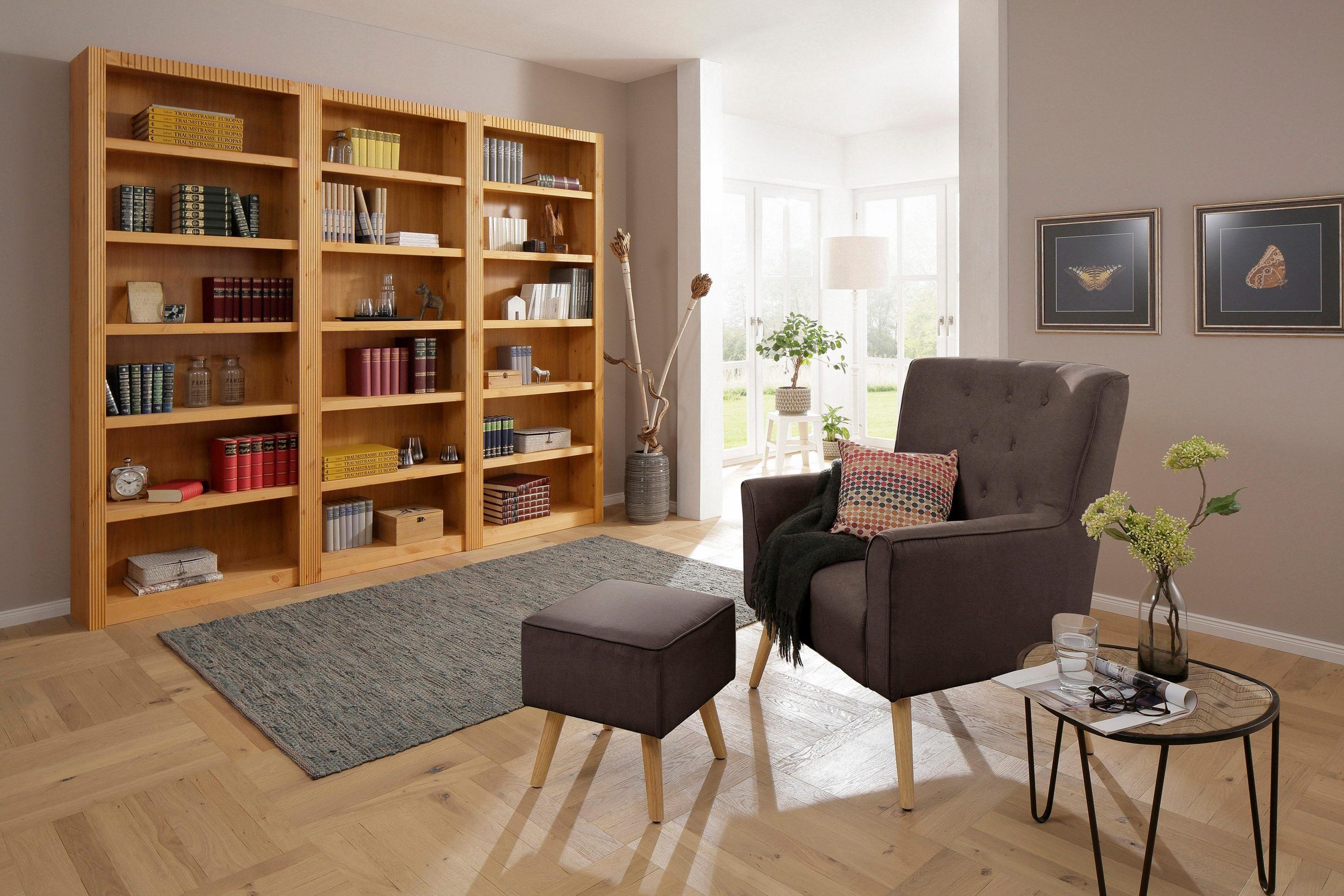 Home affaire Sessel MICHIGAN in braun