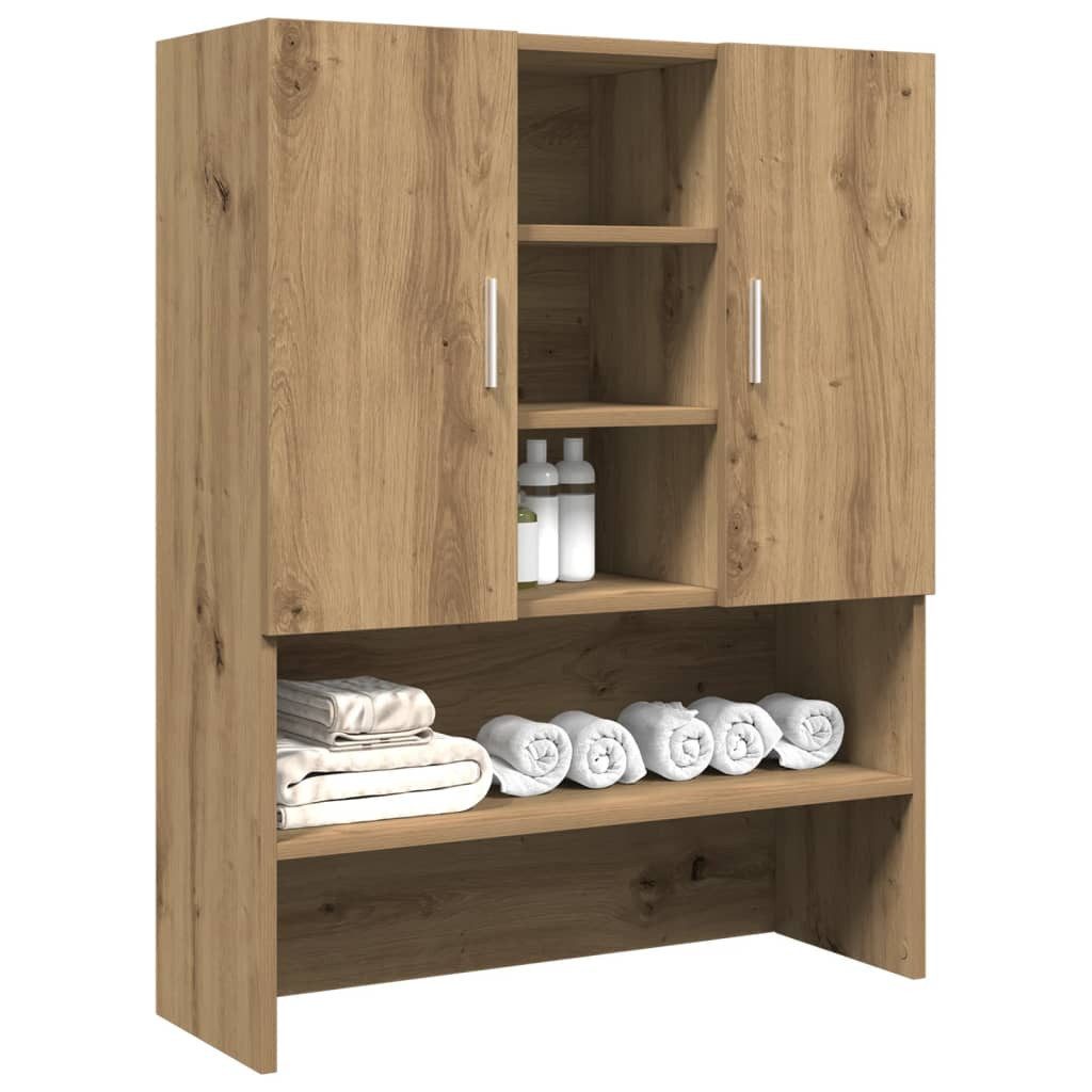 vidaXL Badregal Waschmaschinenschrank Artisan-Eiche 70,5x25,5x90 cm günstig online kaufen
