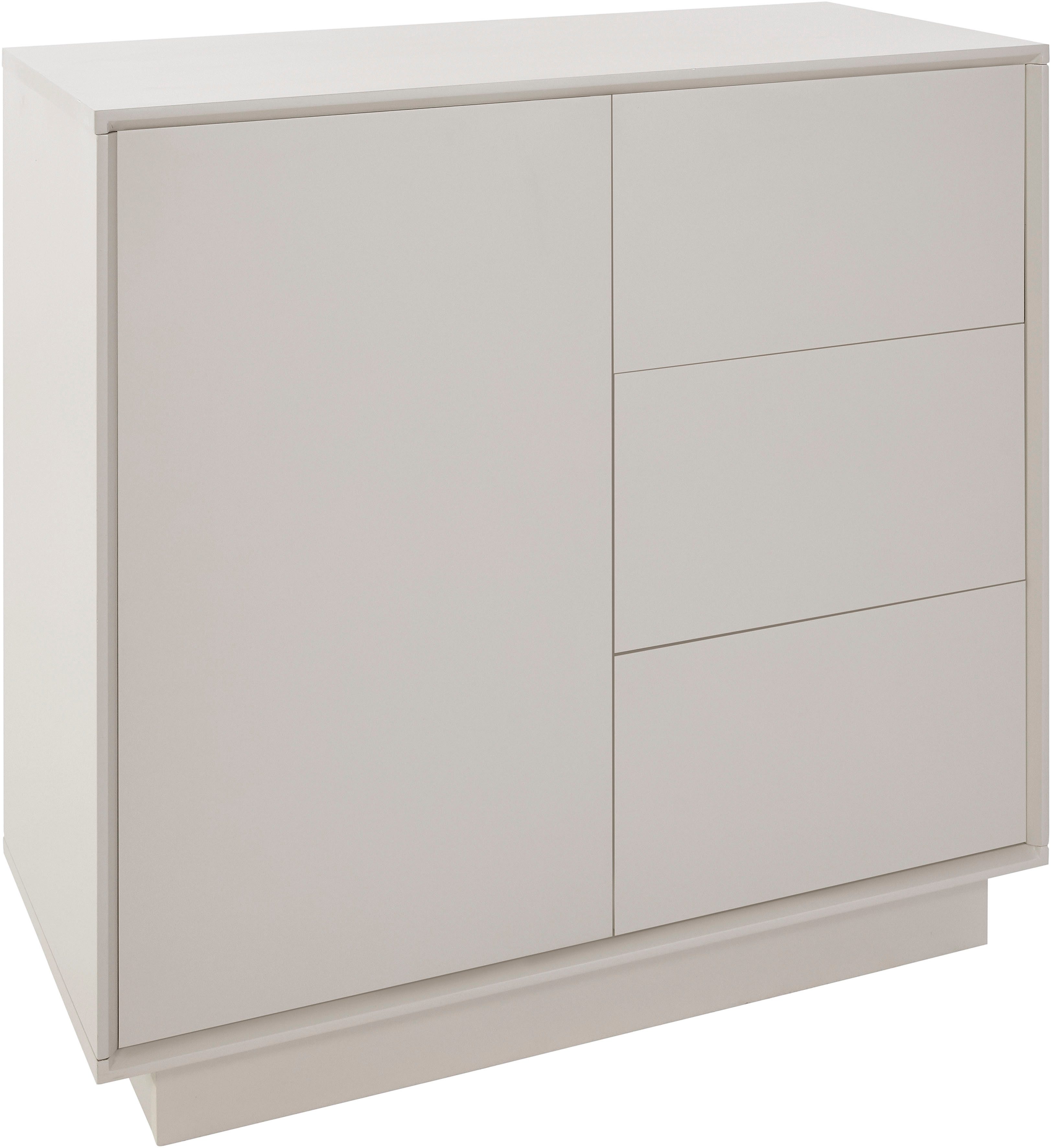 homsy by Ana Johnson Sideboard Storvia, seidenmatte Lackierung, geräuschlose Soft-Close-Schubladen, B 85 cm