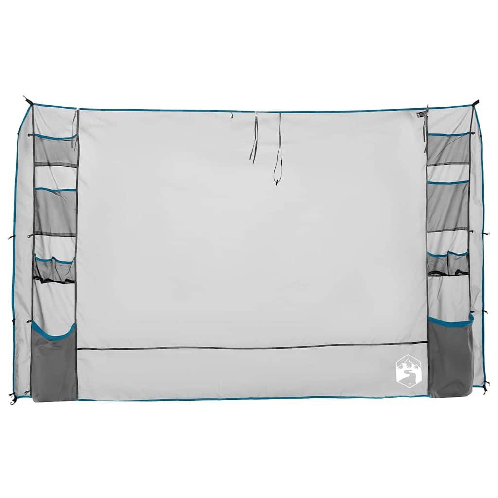 vidaXL Tarp-Zelt Hängender Zeltorganiser Grau und Blau 320 x 182 cm Oxford, (1 tlg)