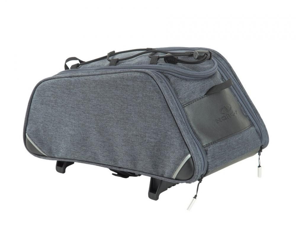 NORCO Fahrradrucksack Norco Drayton Gepäckträgertasche grau 10L - wasserdichte Fahrradtasche