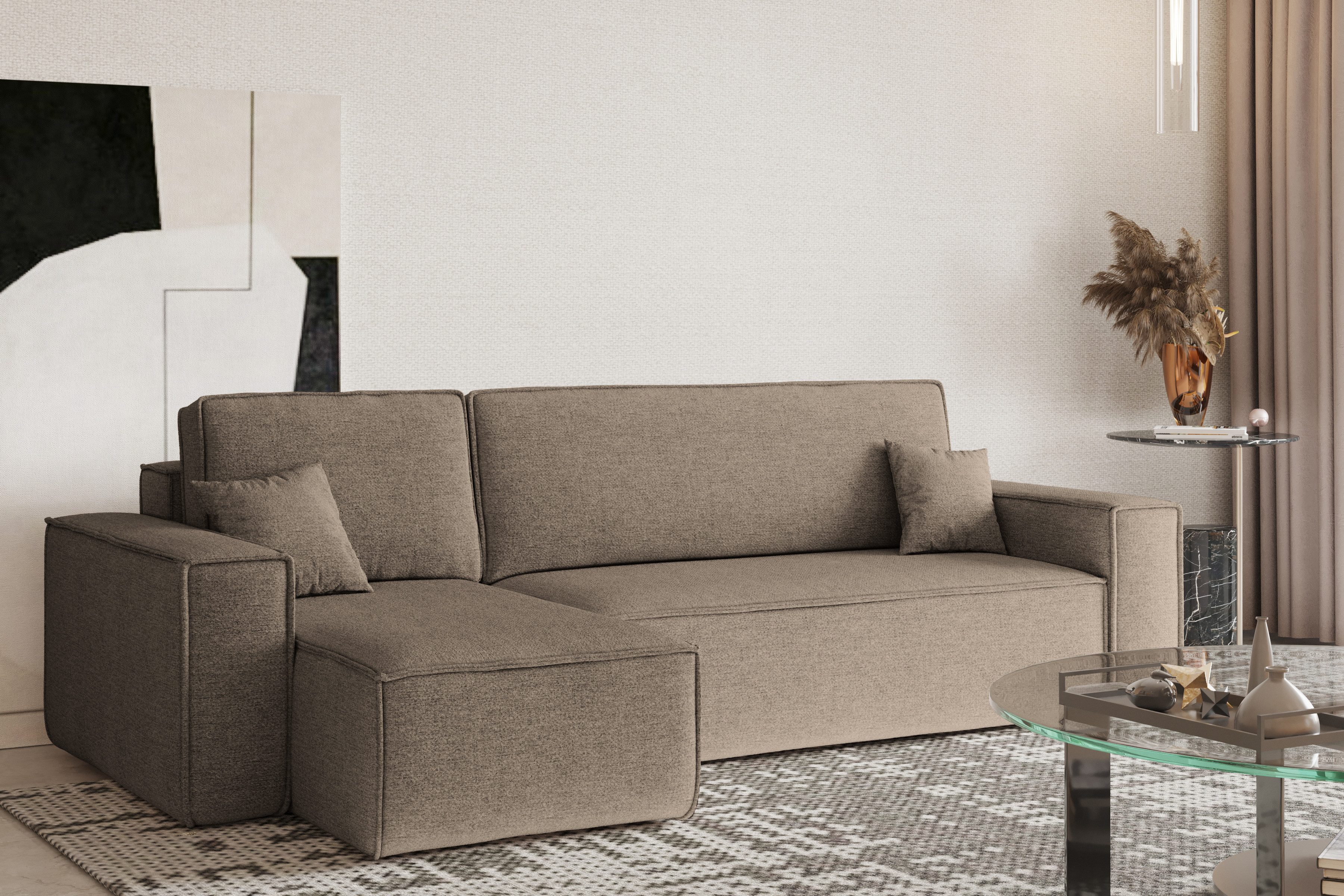 Kaiser Möbel Ecksofa mit schlaffunktion und günstig online kaufen