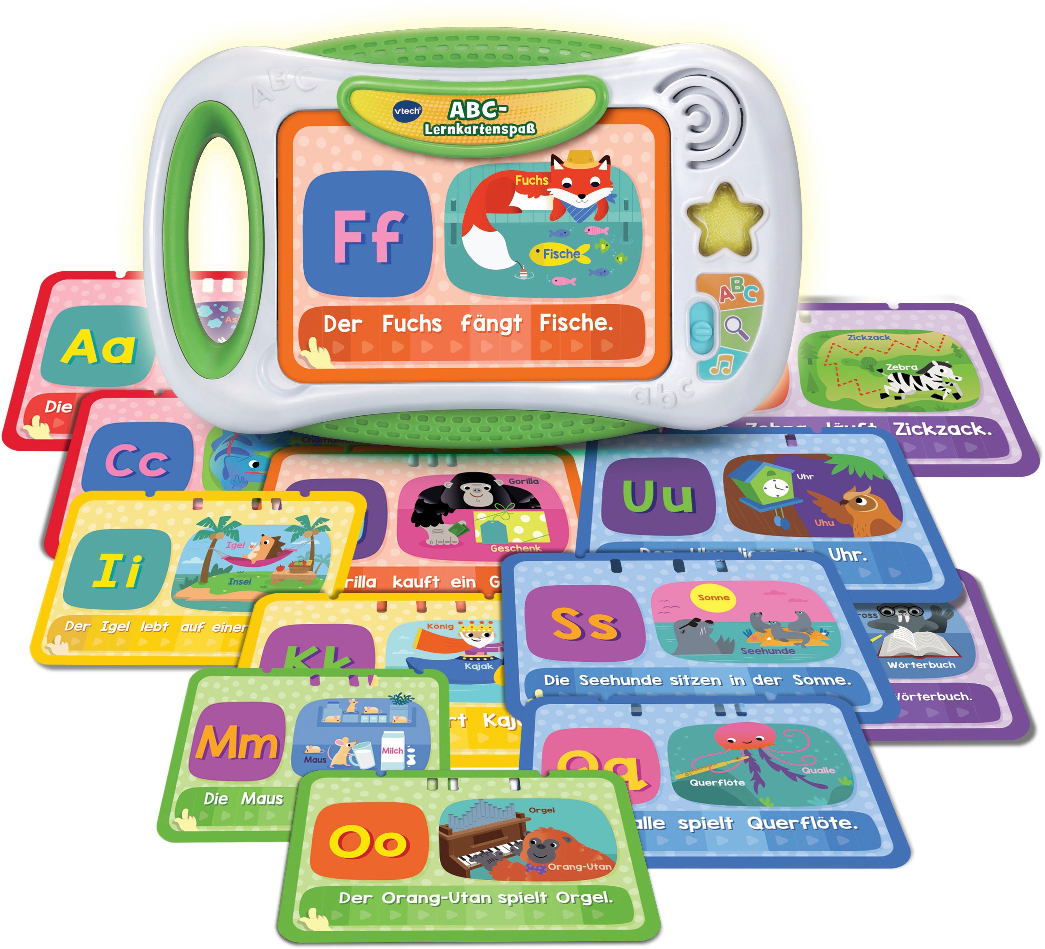 Vtech® Lernspielzeug ABC-Lernkartenspaß