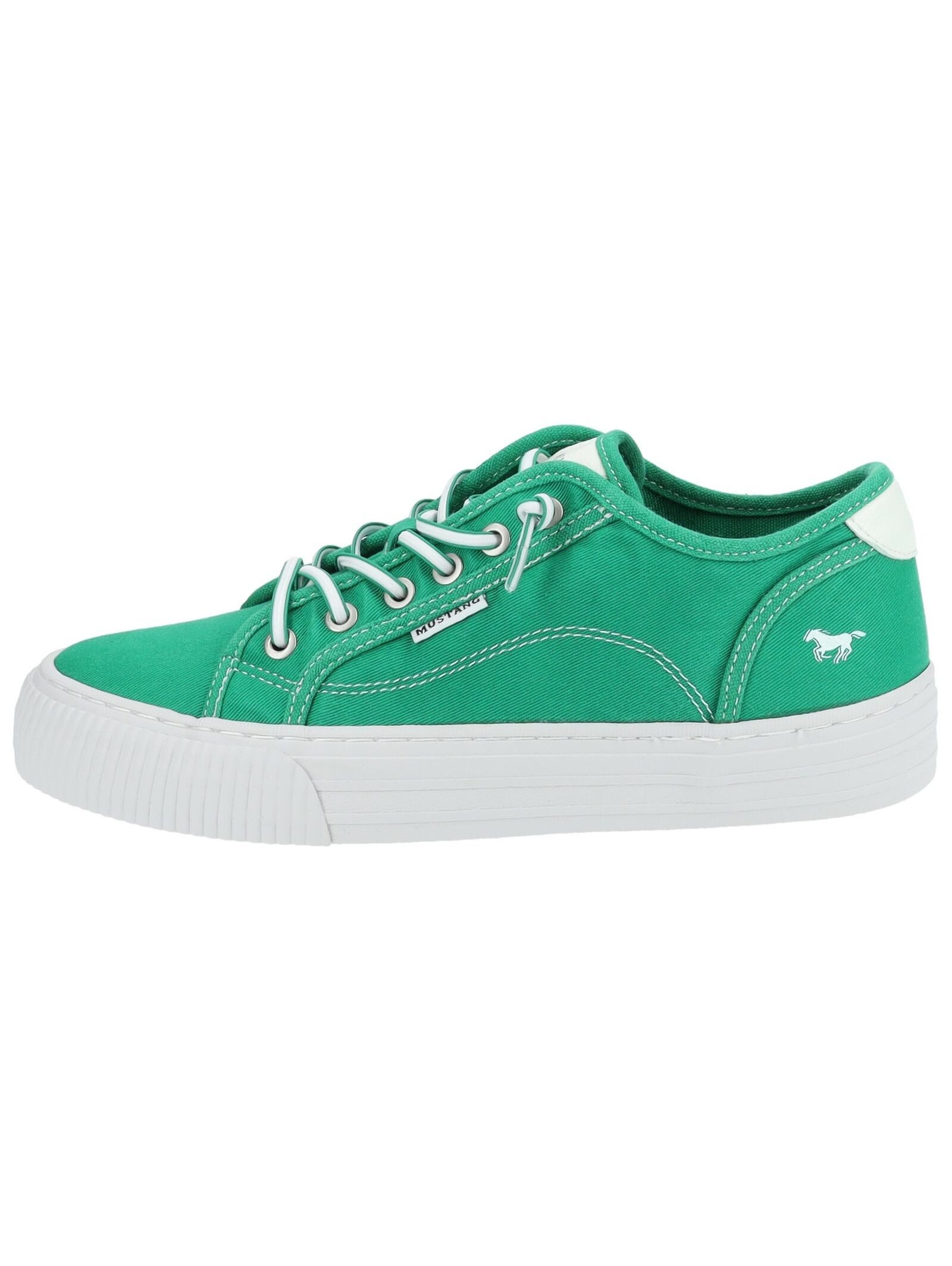 MUSTANG Sneaker Lederimitat/Textil . Sneaker (1-tlg)