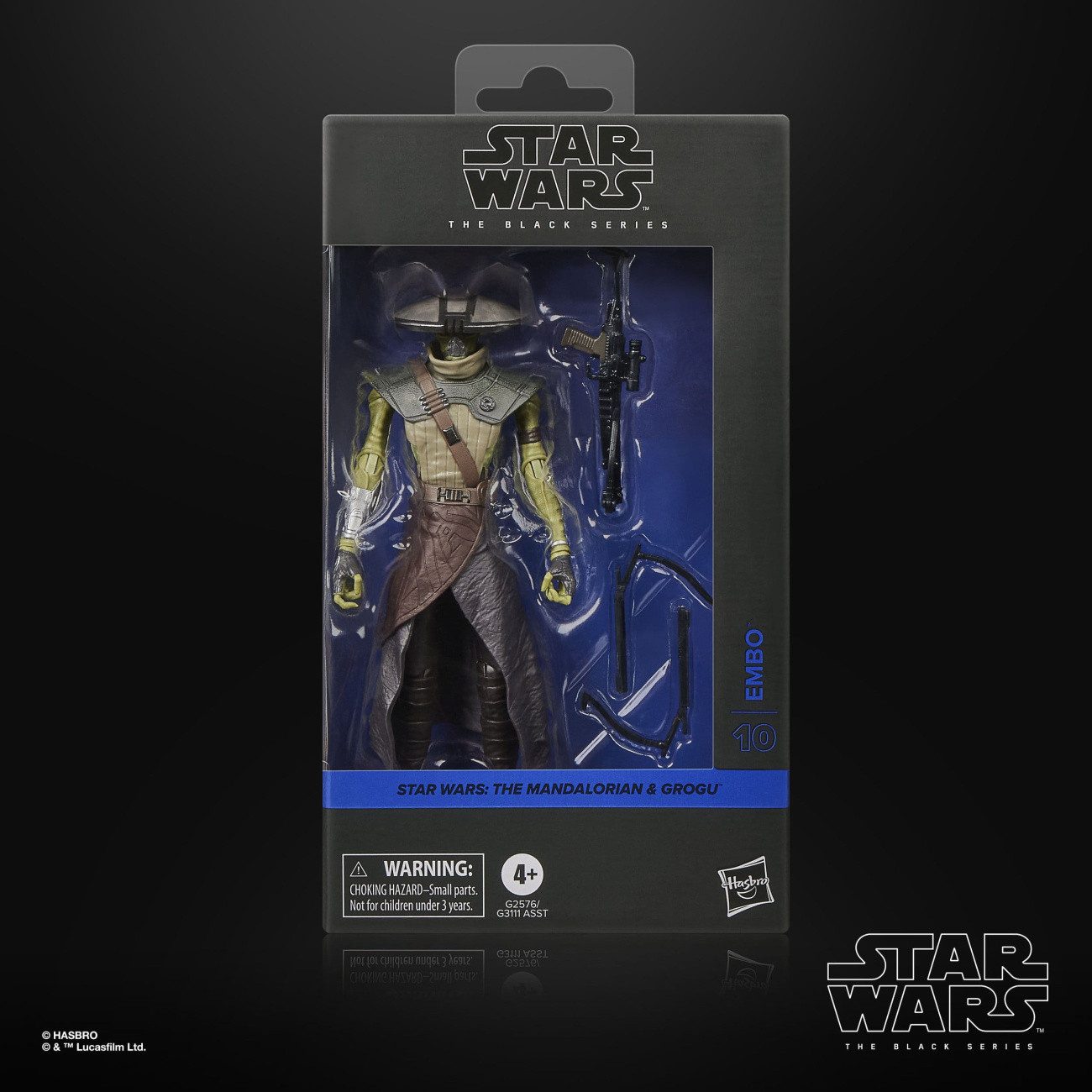 Hasbro Actionfigur Star Wars: The Mandalorian & Grogu Black Series Actionfigur Embo 15 cm