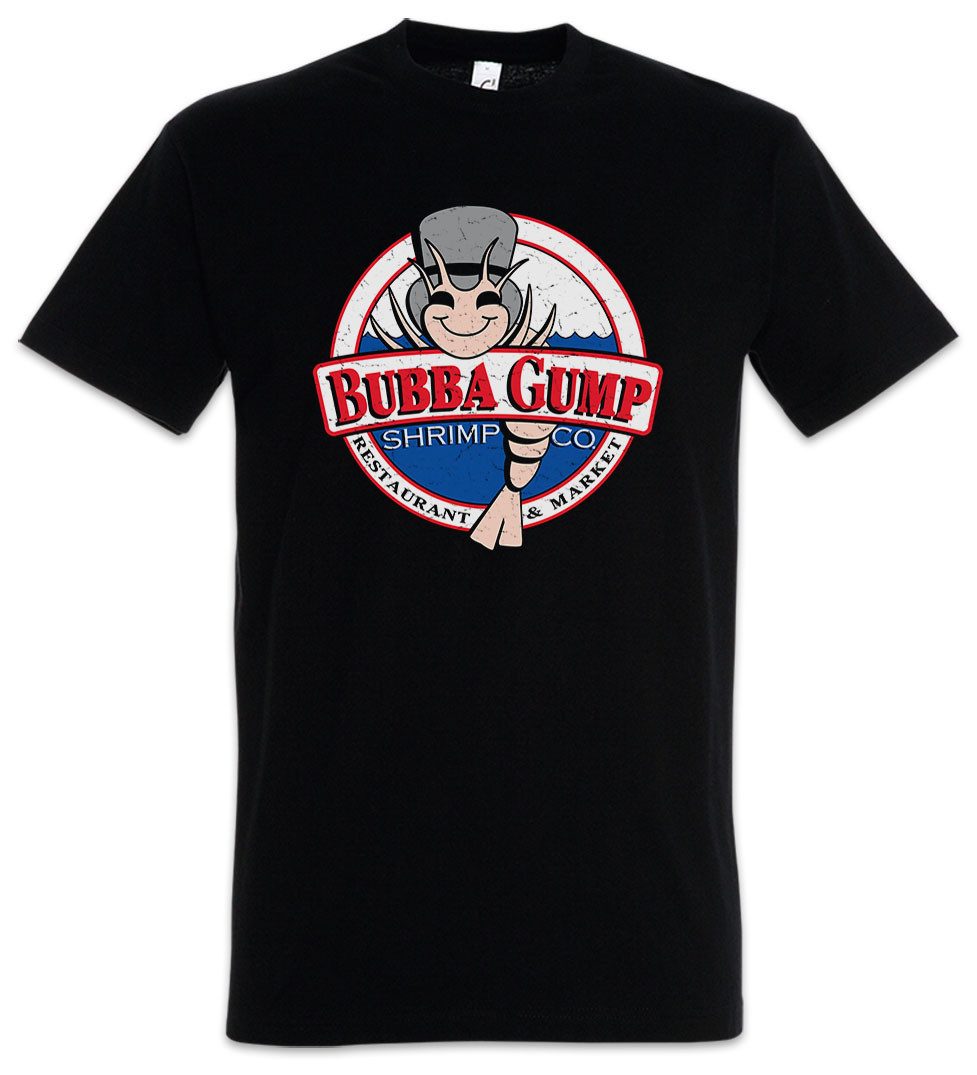 Urban Backwoods Print-Shirt Bubba Gump Logo Herren T-Shirt Forrest Garnelen Shrimping Co Retro (1-tlg) Film Shrimp Forrest Run