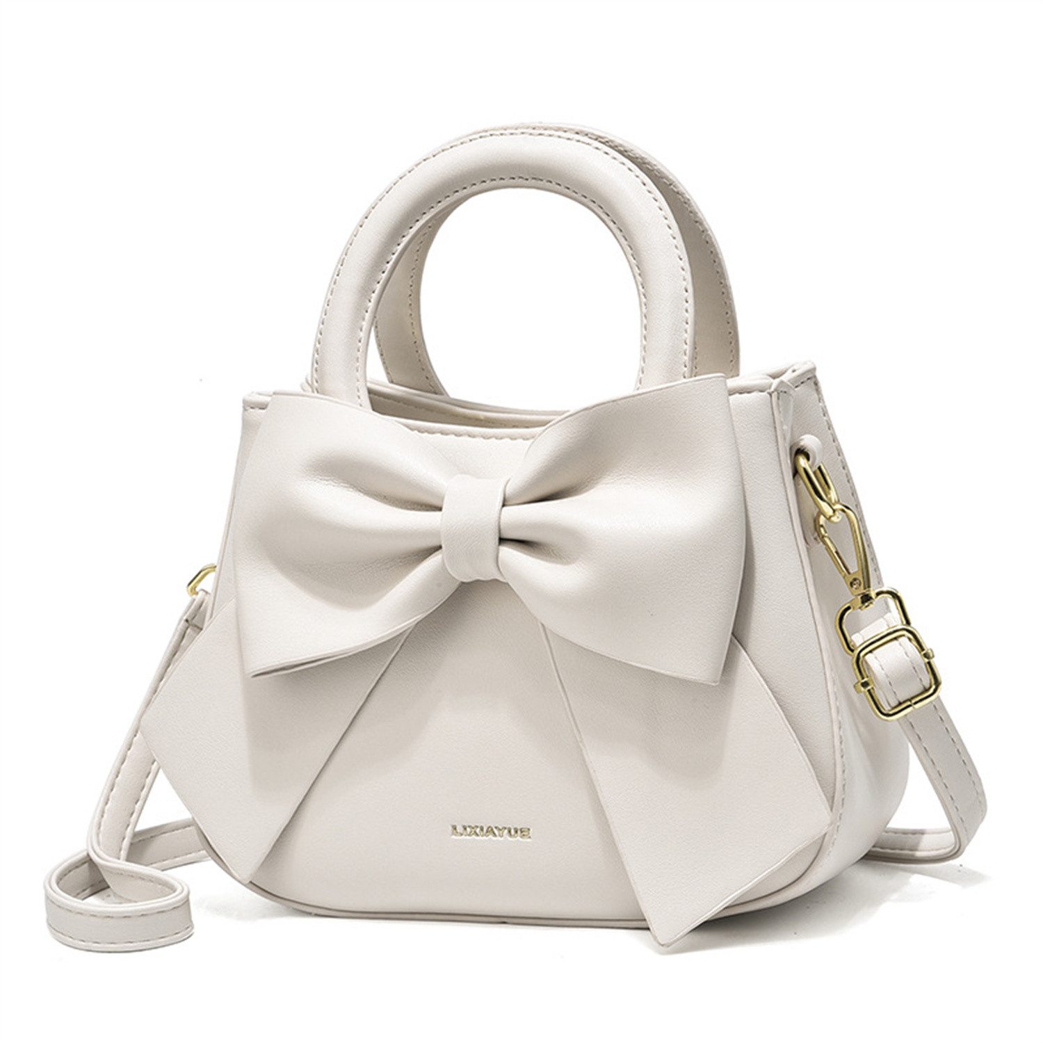 Henkeltasche Henkeltasche, Crossbody, mit Top Carry Handle und Cute Bow Knot