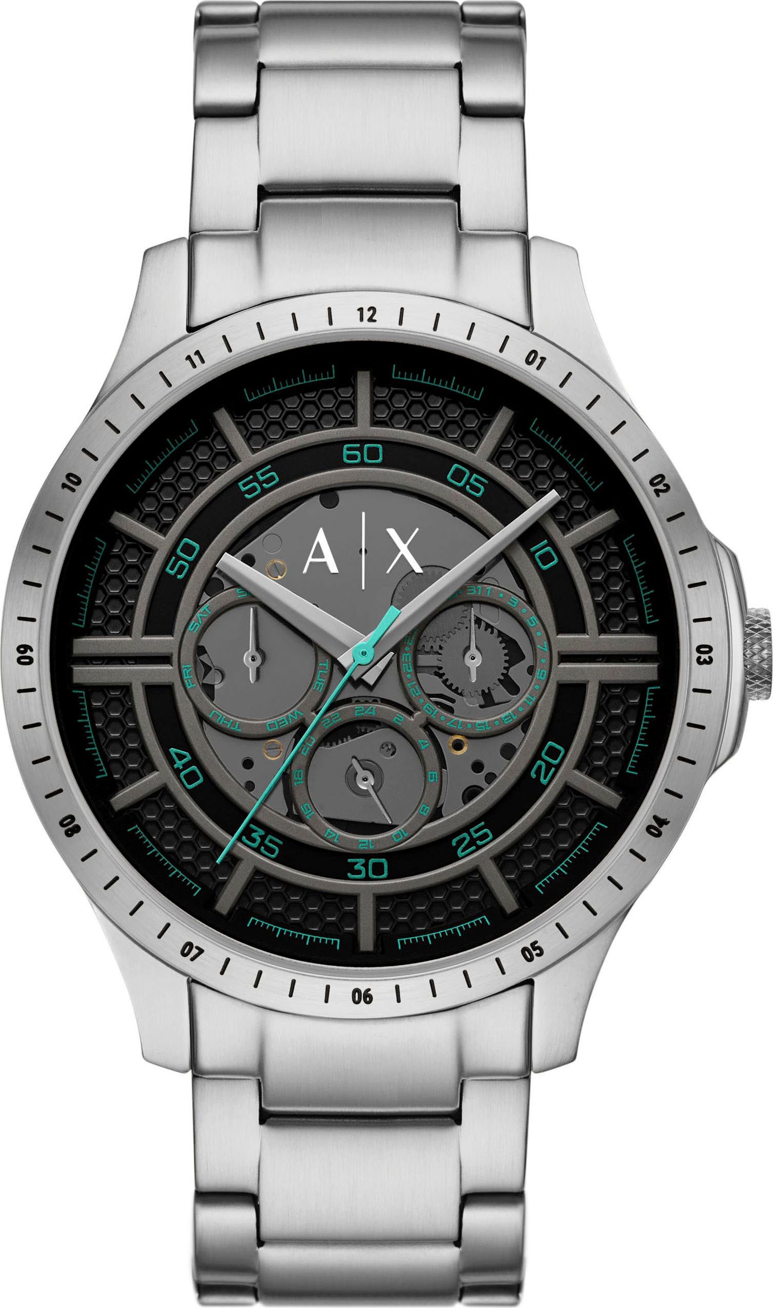 ARMANI EXCHANGE Quarzuhr AX2459, Armbanduhr, Herrenuhr, Edelstahlarmband, a günstig online kaufen