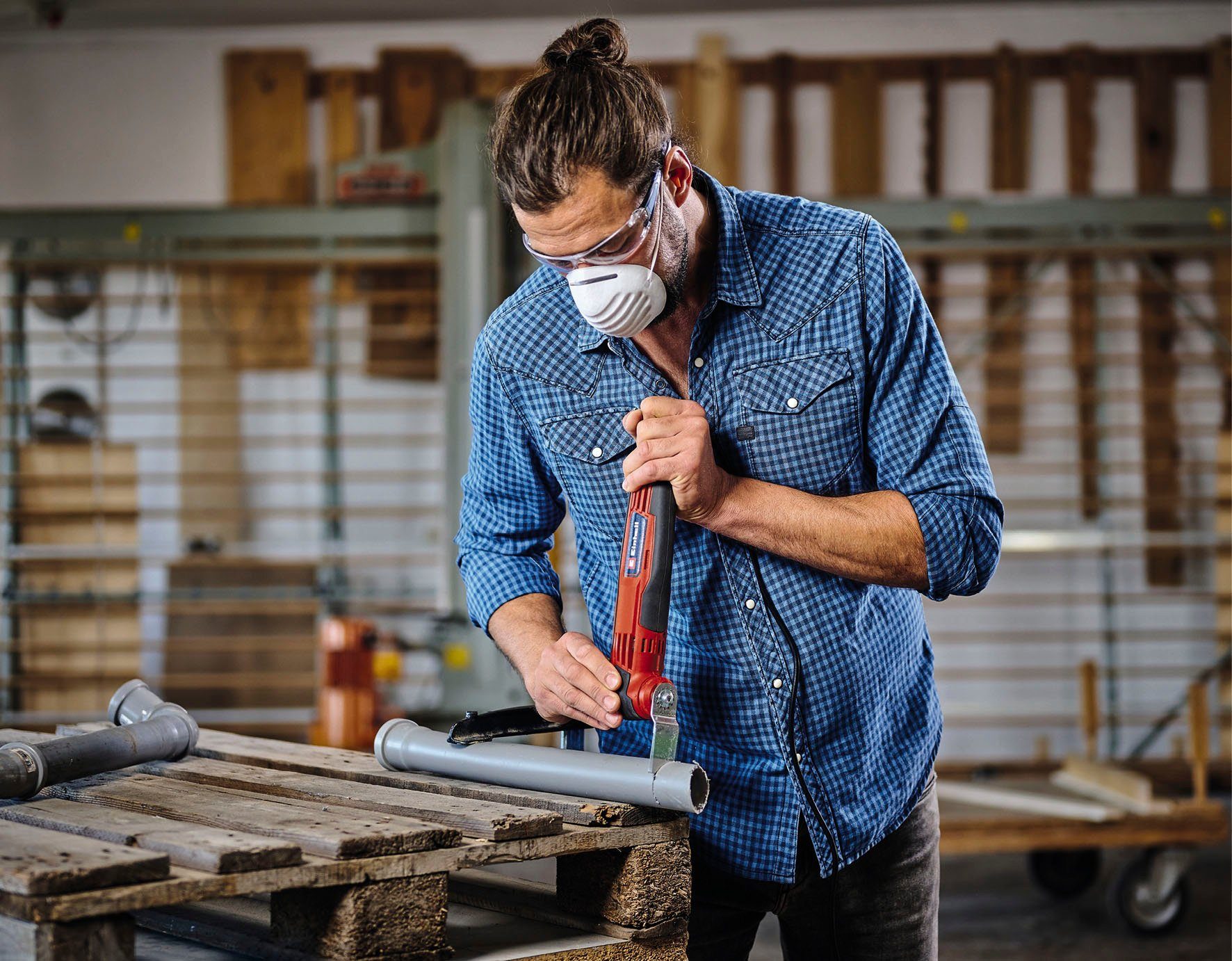 Einhell Elektro-Multifunktionswerkzeug TC-MG 250 CE, 220-240 V, 250 W, mit kraftvollem 250 Watt Motor