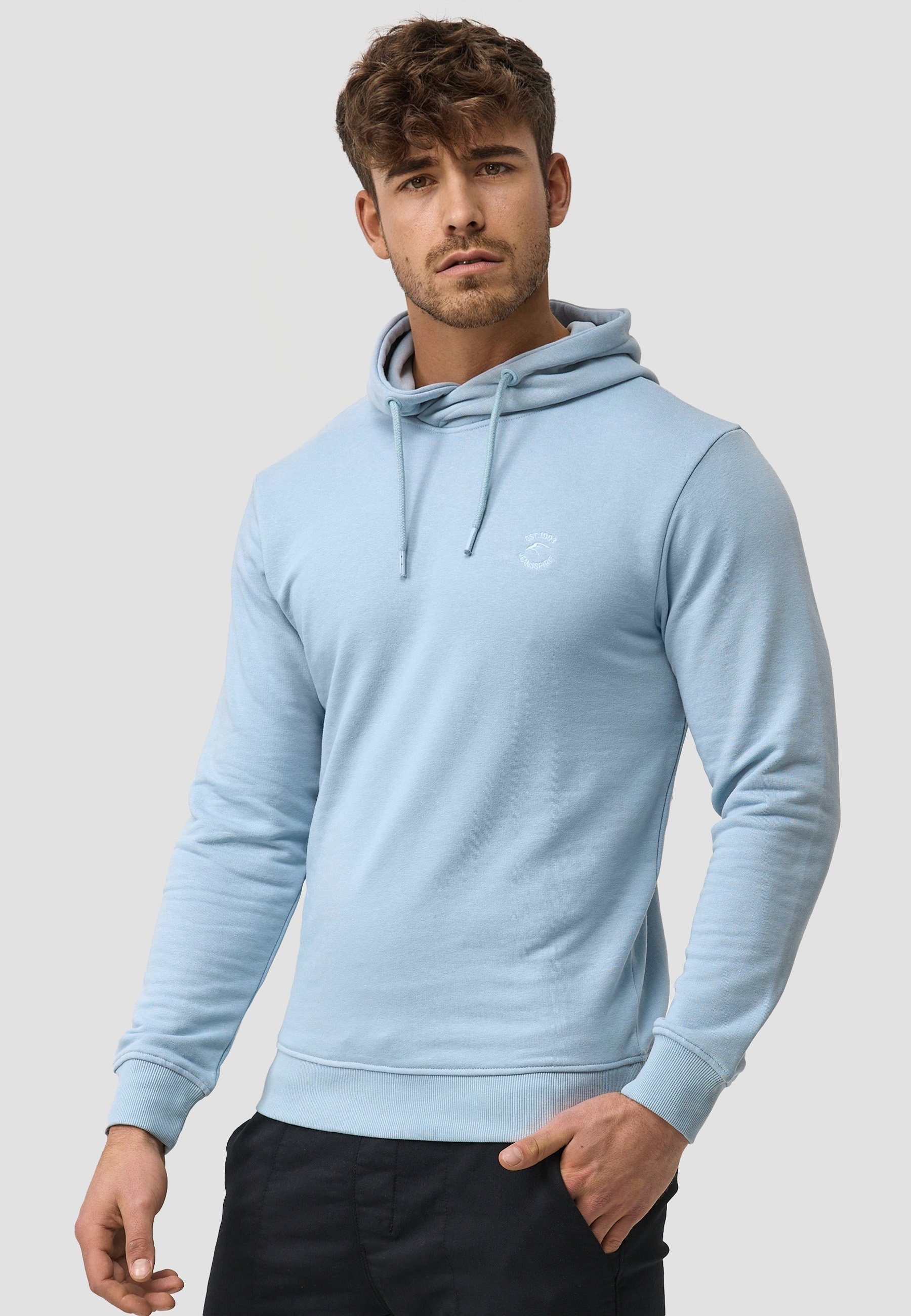 Indicode Hoodie Herren Simpson Sweatshirt Kapuze Herrenhoodie (Kapuzenpullover) mit Kapuze, in vielen verschiedenen Farben