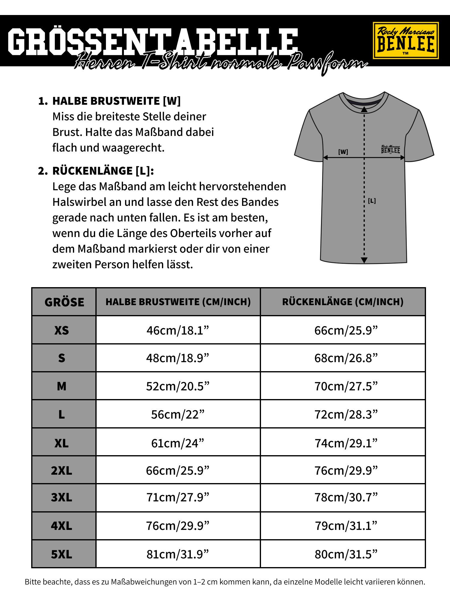 Benlee Rocky Marciano T-Shirt DARIEN