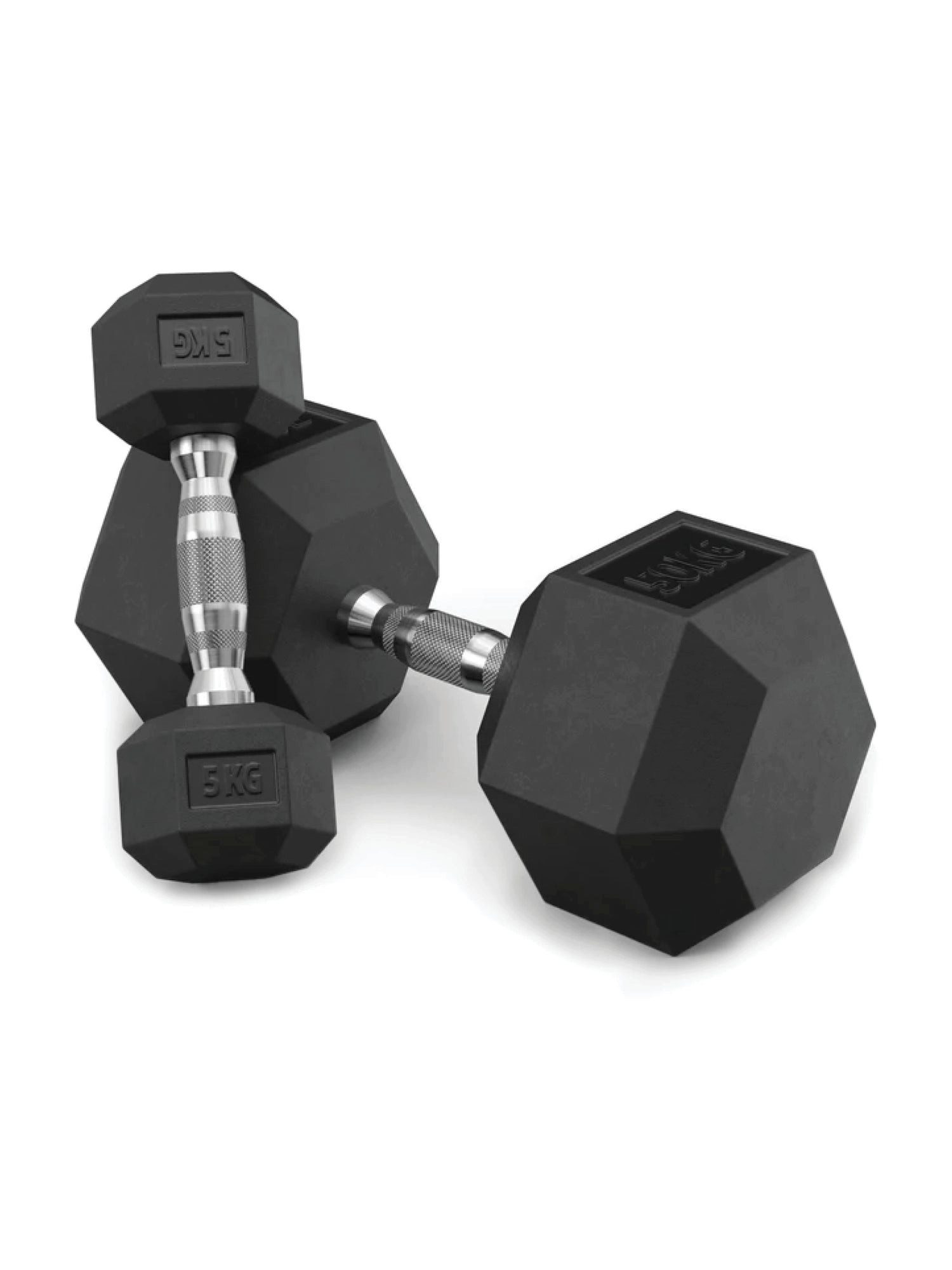 ATLETICA Hantel-Set Hexagon Hantel Set, 2,5 kg - 50 kg ∣ Professioneller PVC Bezug