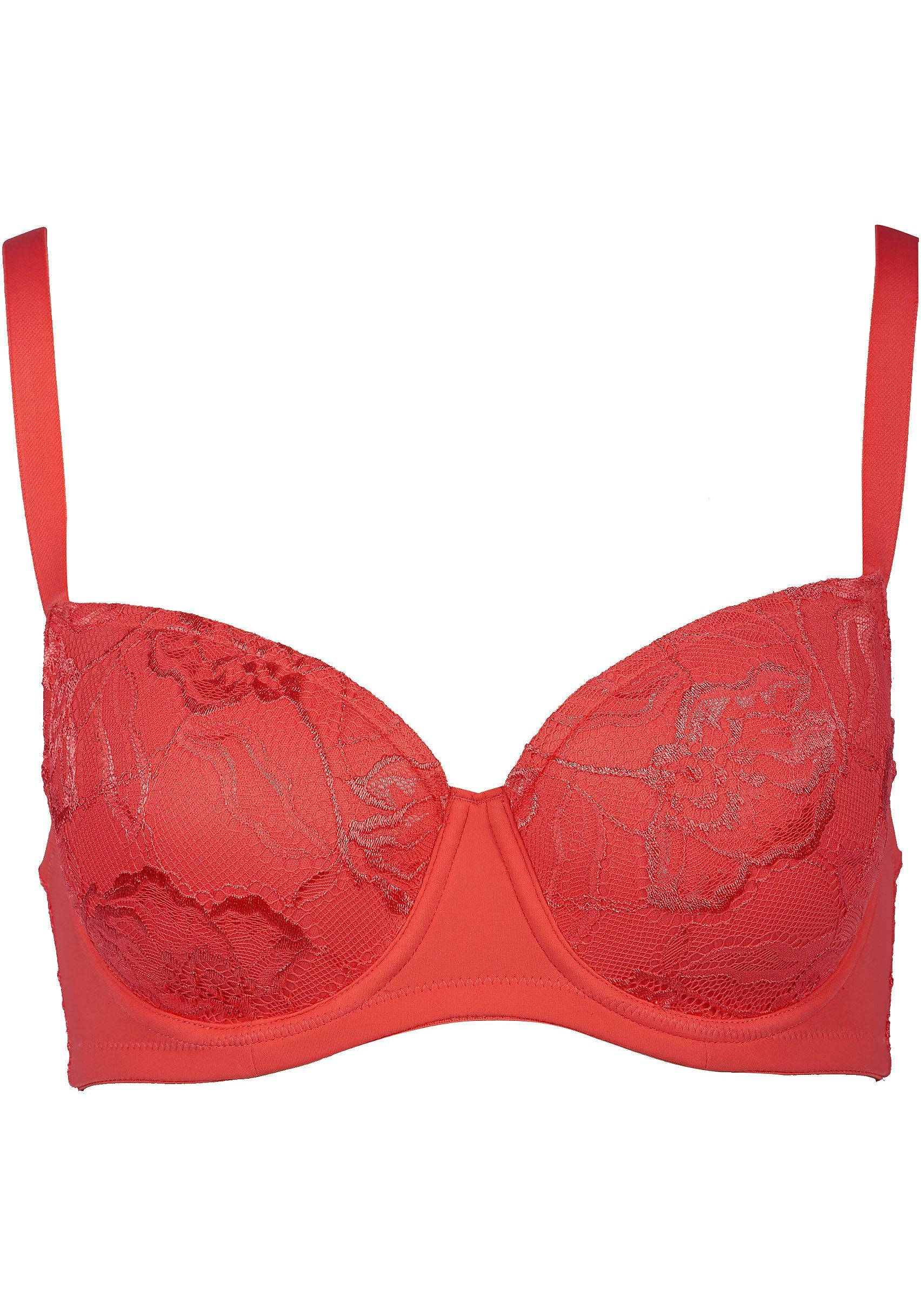 After Eden Bügel-BH Anna (1-tlg) mit Spitze, mit Schale, mit Bügel, verstellbare Träger, feminin